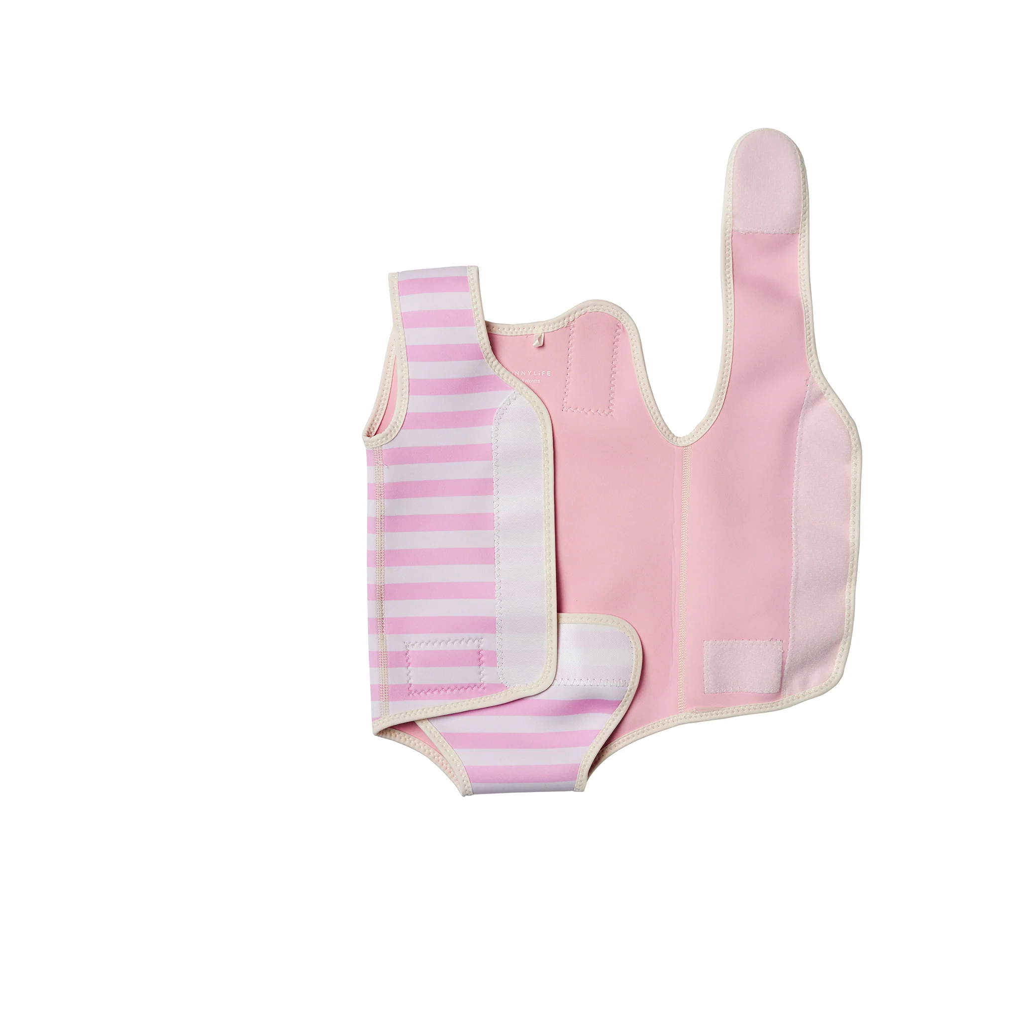 Baby Wetsuit - Poppy the Peach Pink Stripe - Image 7