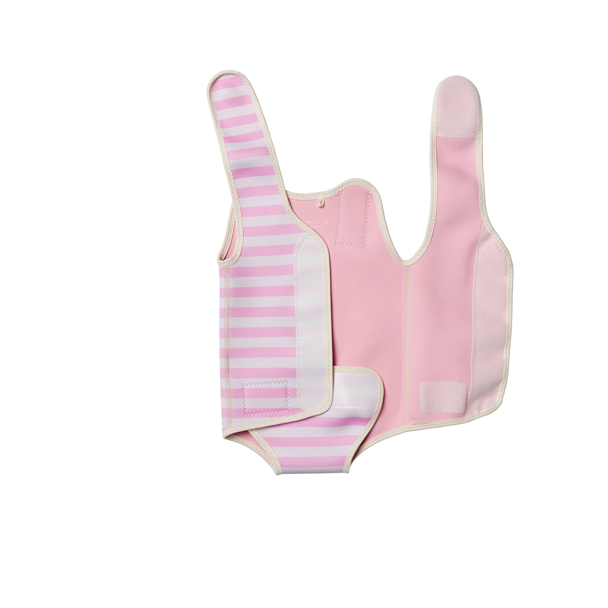 Baby Wetsuit - Poppy the Peach Pink Stripe - Image 8