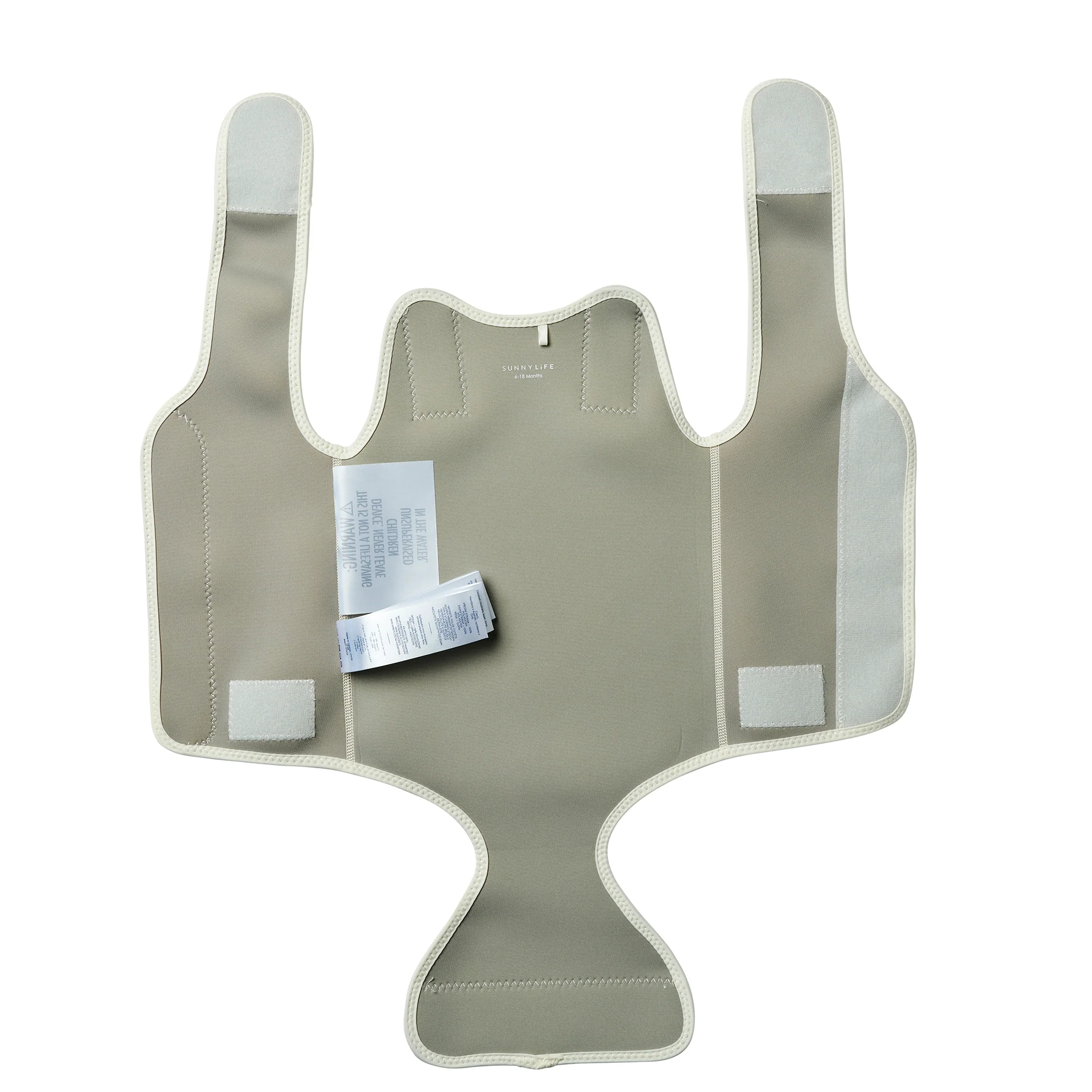 Baby Wetsuit - Sammy the Seagull Green Stripe - Image 10