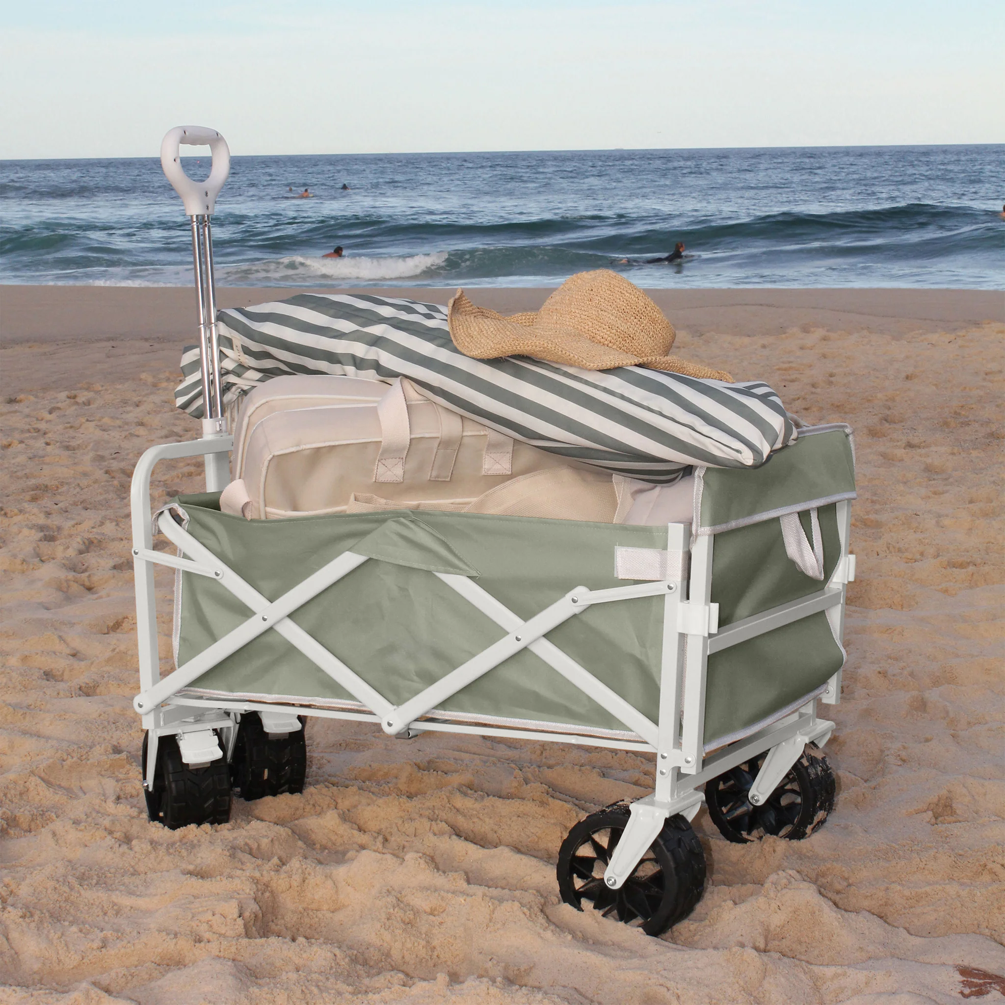 Beach Cart - Seagrass Sage - Image 2