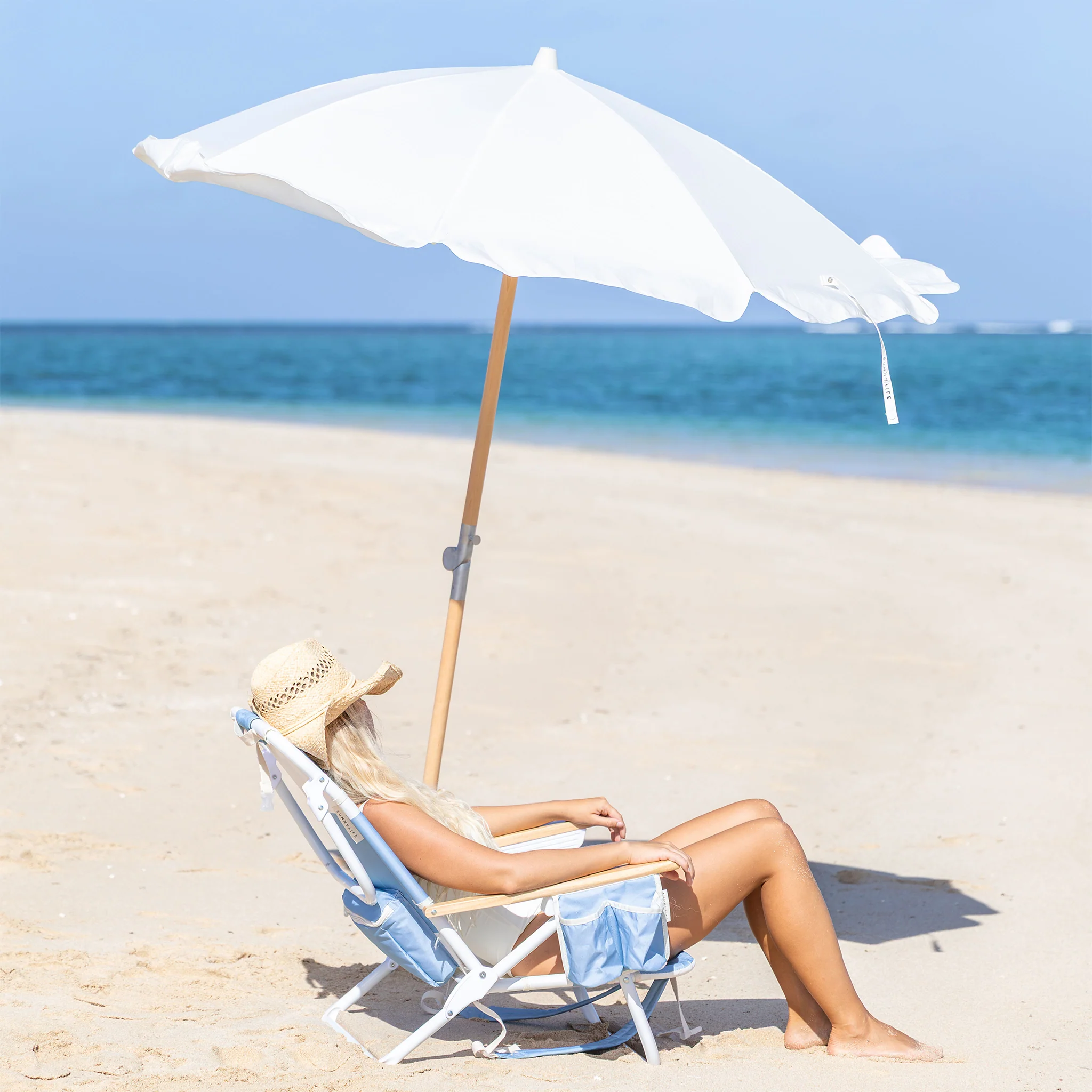 Beach Chair Deluxe - La Mer Blue - Image 2