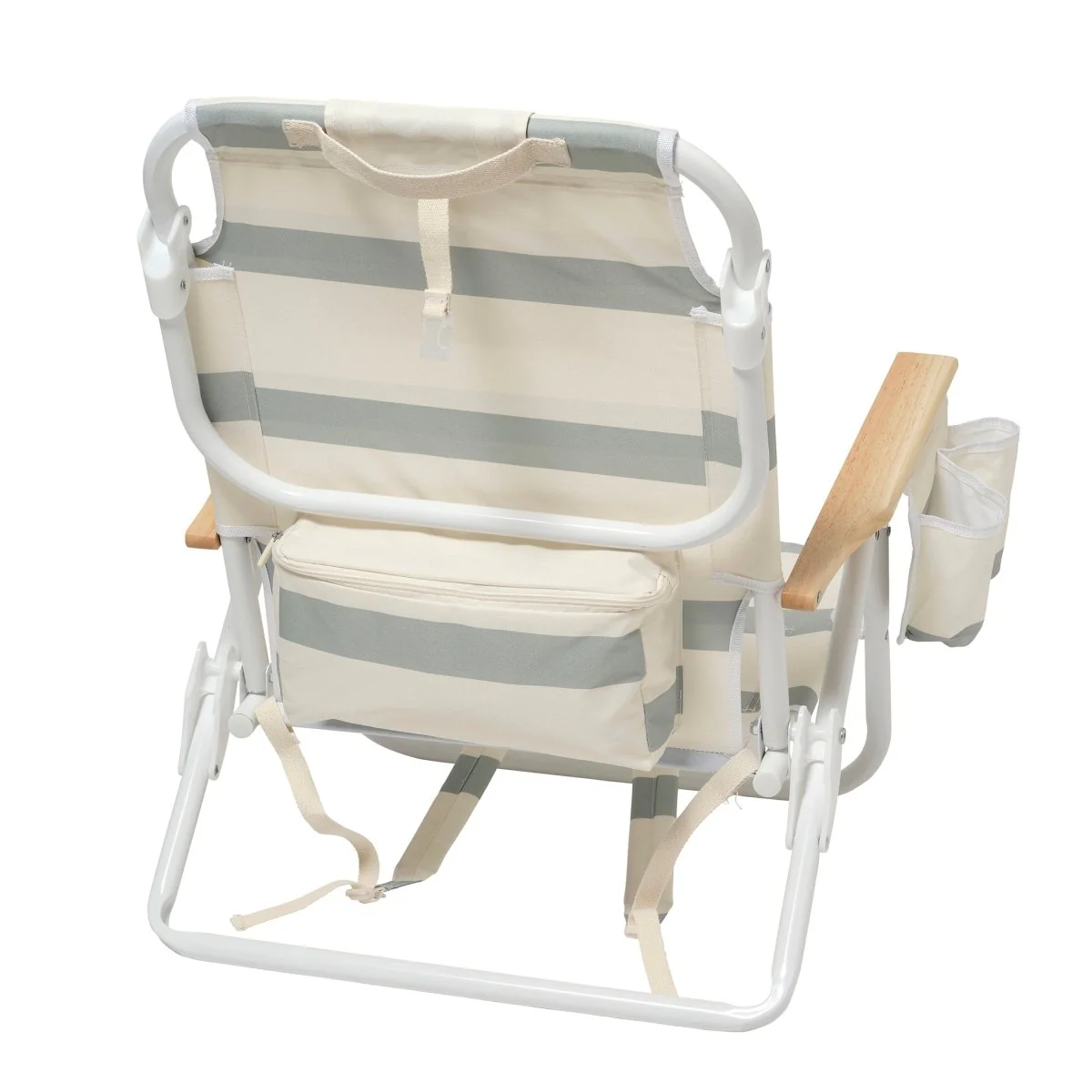 Beach Chair Deluxe - La Palma Sage Stripe - Image 10