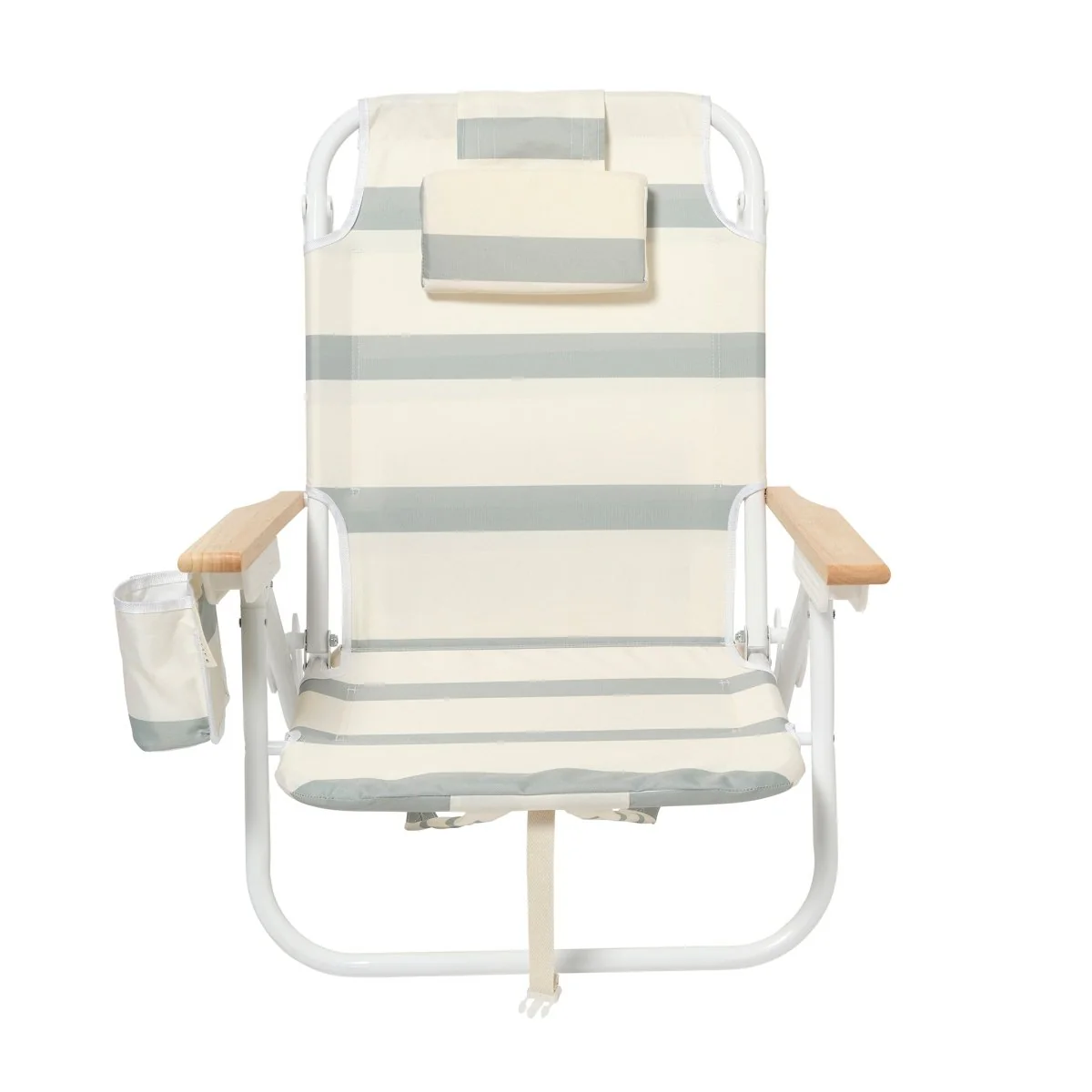 Beach Chair Deluxe - La Palma Sage Stripe - Image 11
