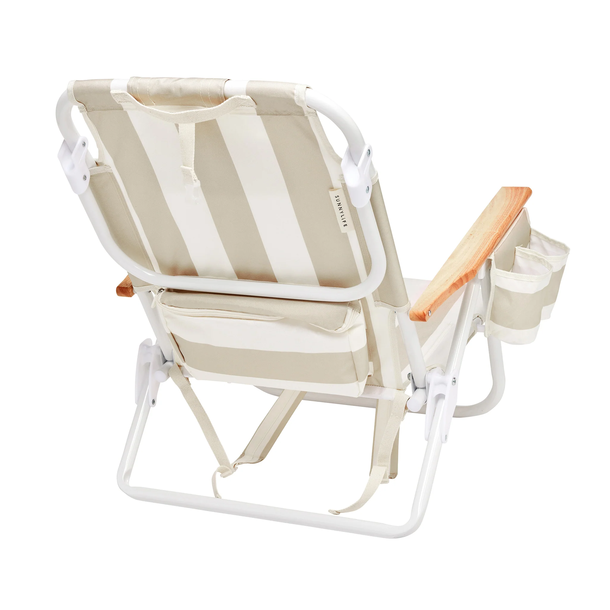Beach Chair Deluxe - Oyster Stripe - Image 5