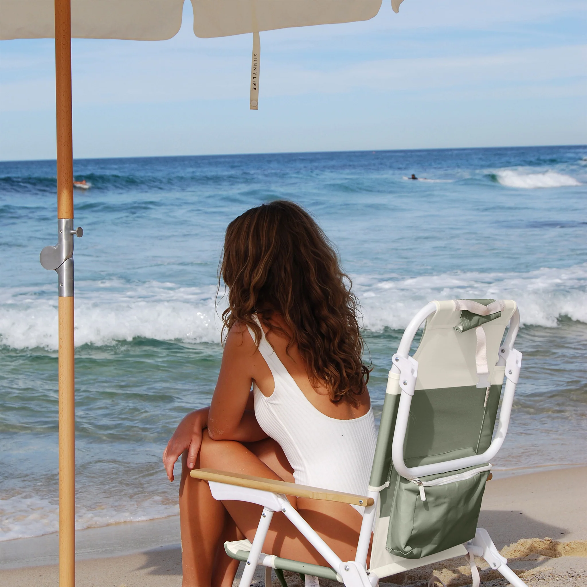 Beach Chair Deluxe - Seagrass Block - Image 5