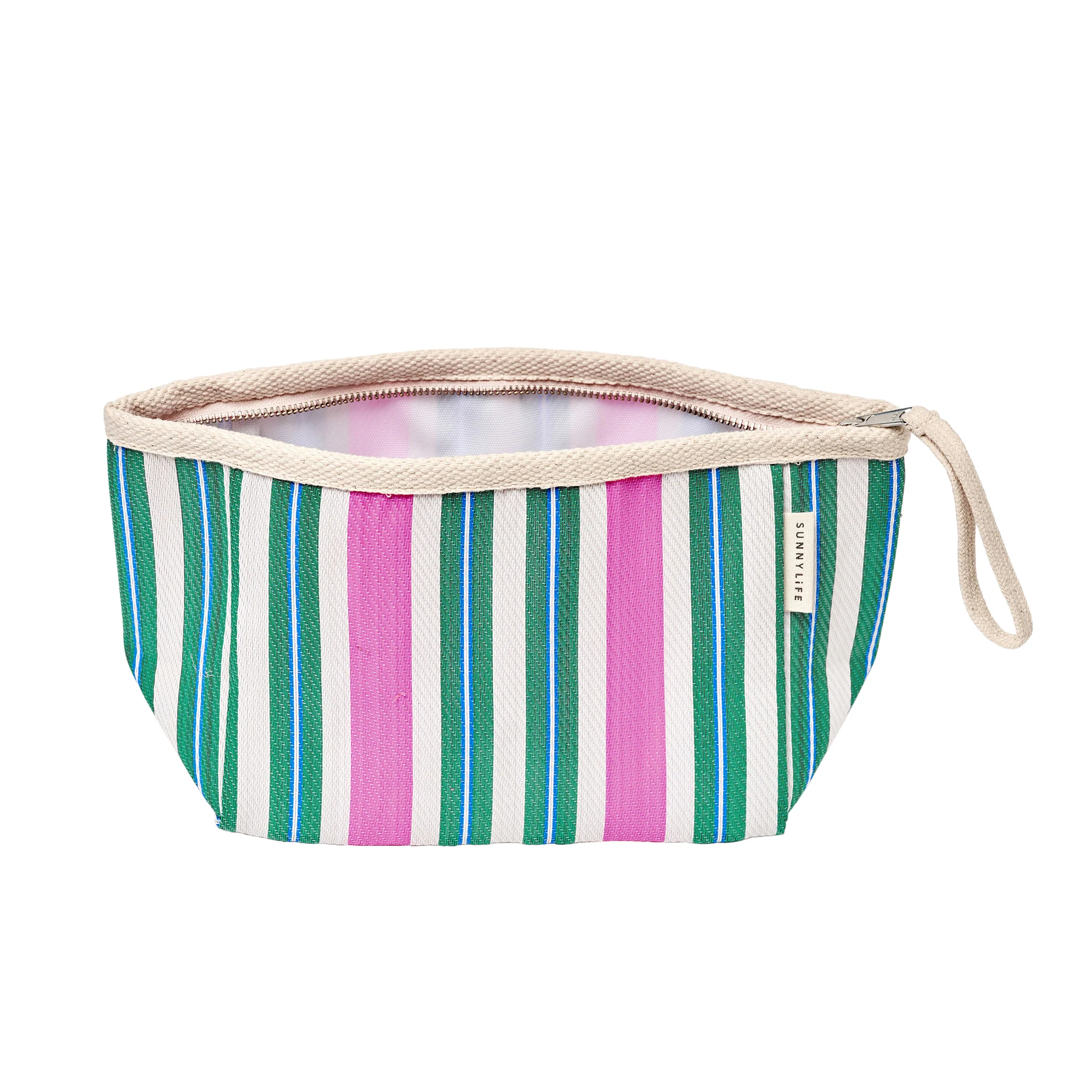 Waterproof Beach Pouch – Seagrass Green Multi - Image 7
