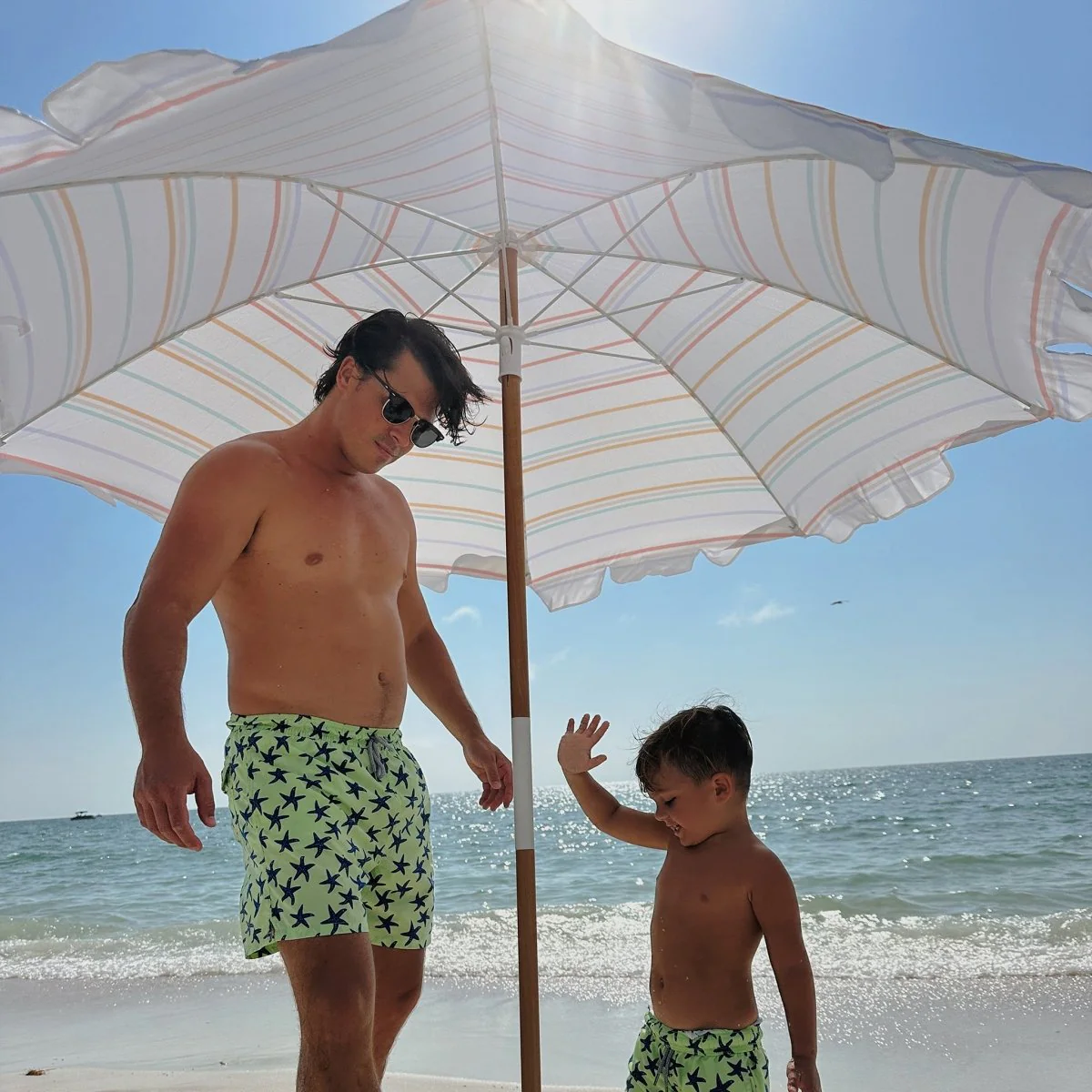 Beach Umbrella - Rio Sun Stripe - Image 4