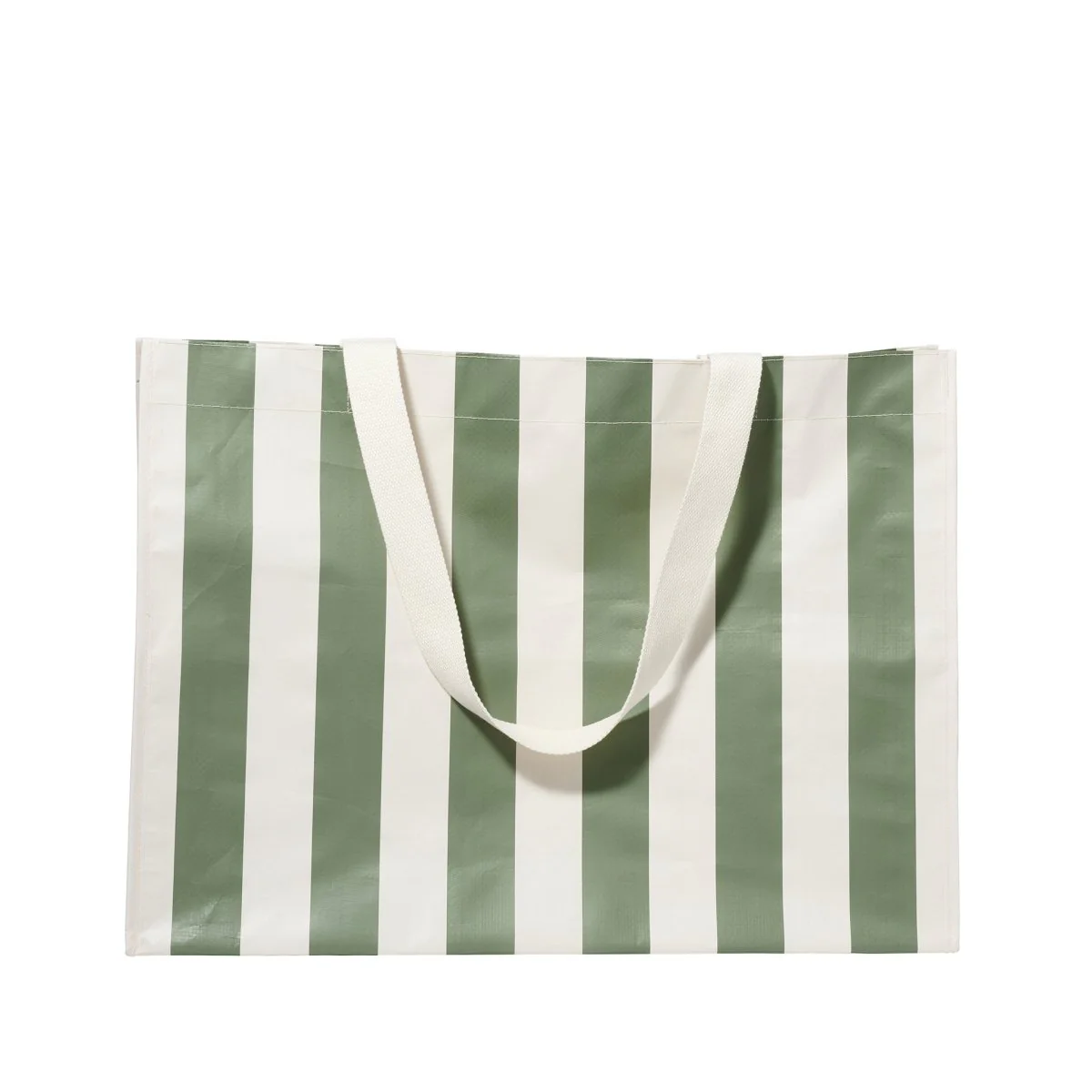 Carryall Beach Bag - The Vacay Olive Stripe - Image 6