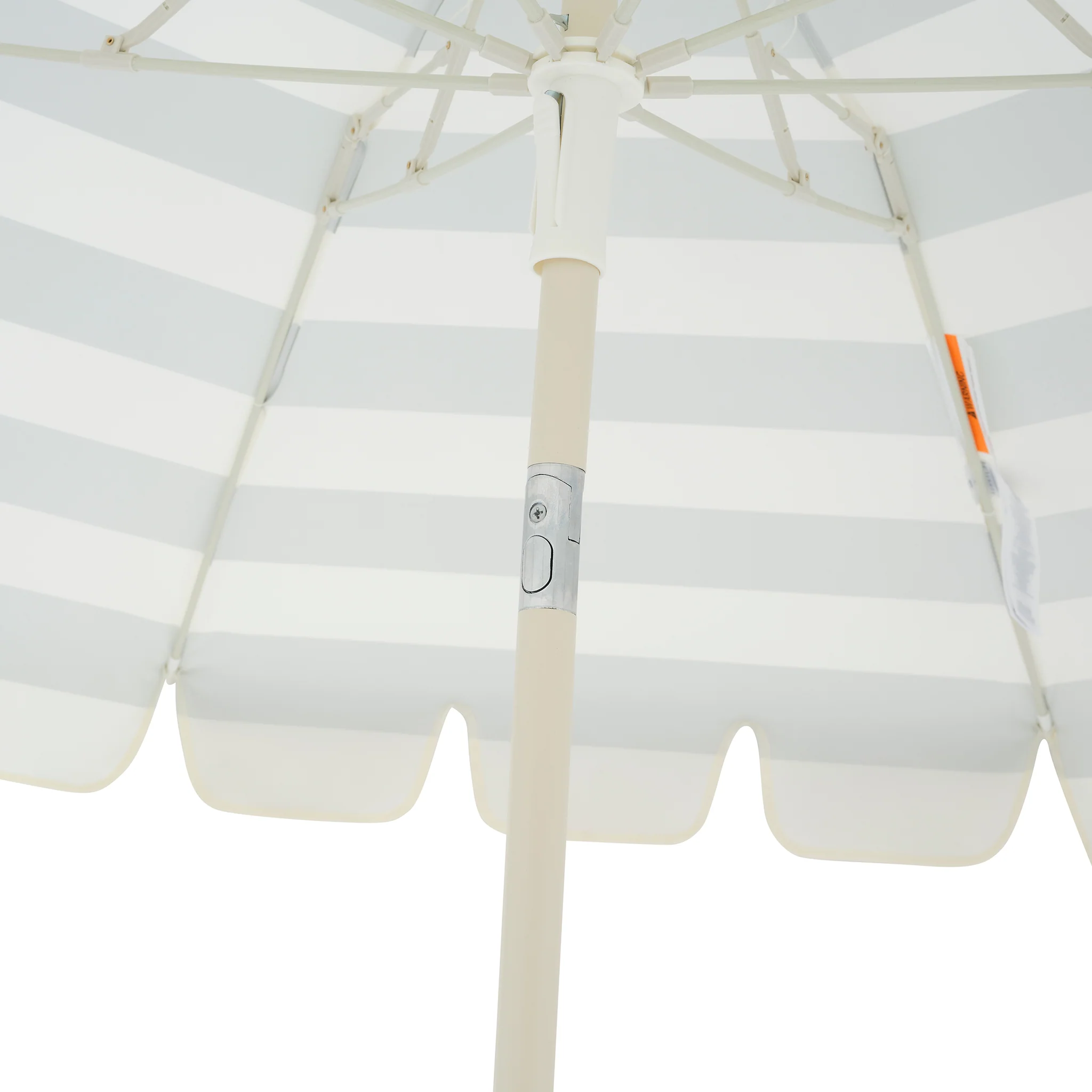 Compact Beach Umbrella - Sea Sage Stripe - Image 7