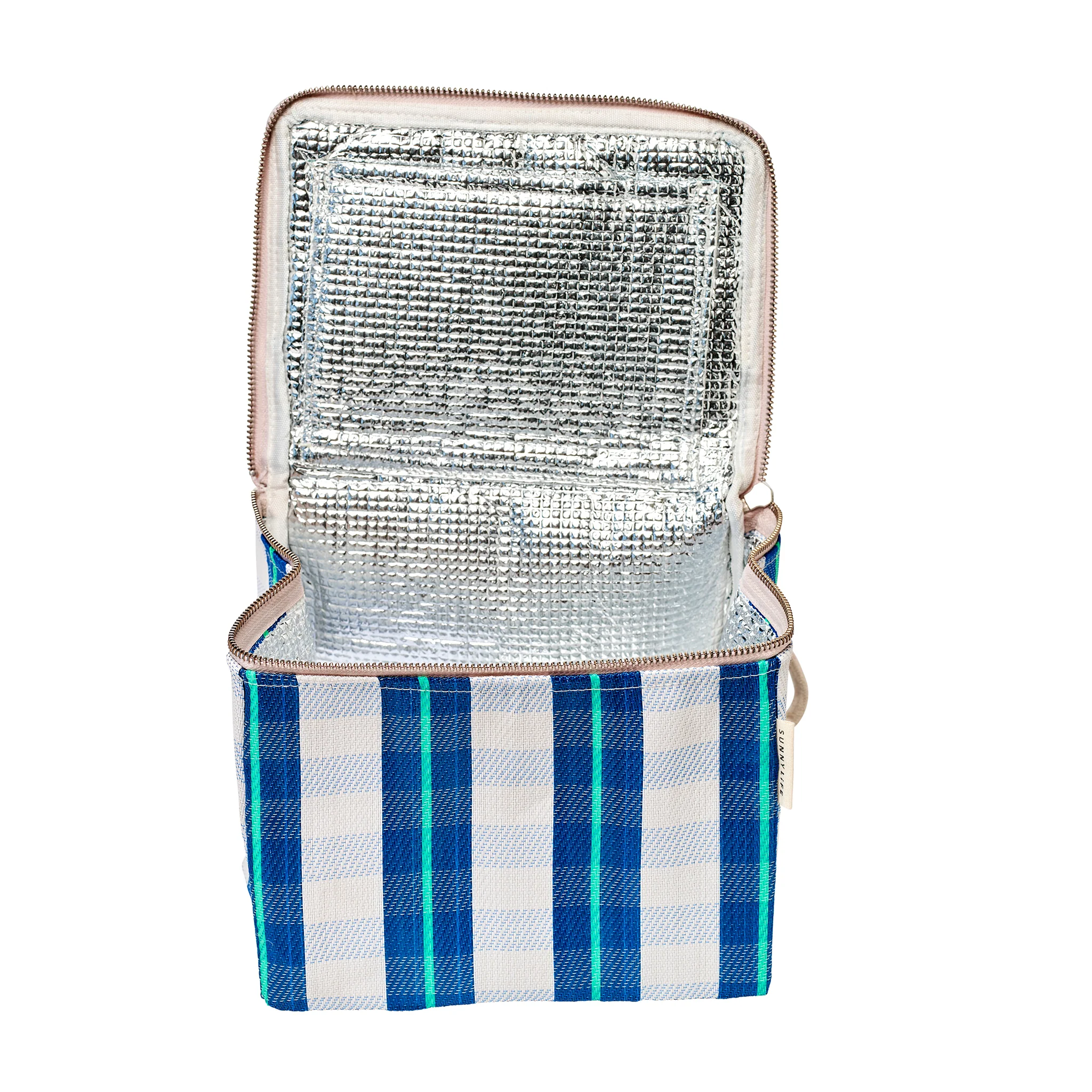 Cooler Lunch Bag - La Mer Blue Neon - Image 5