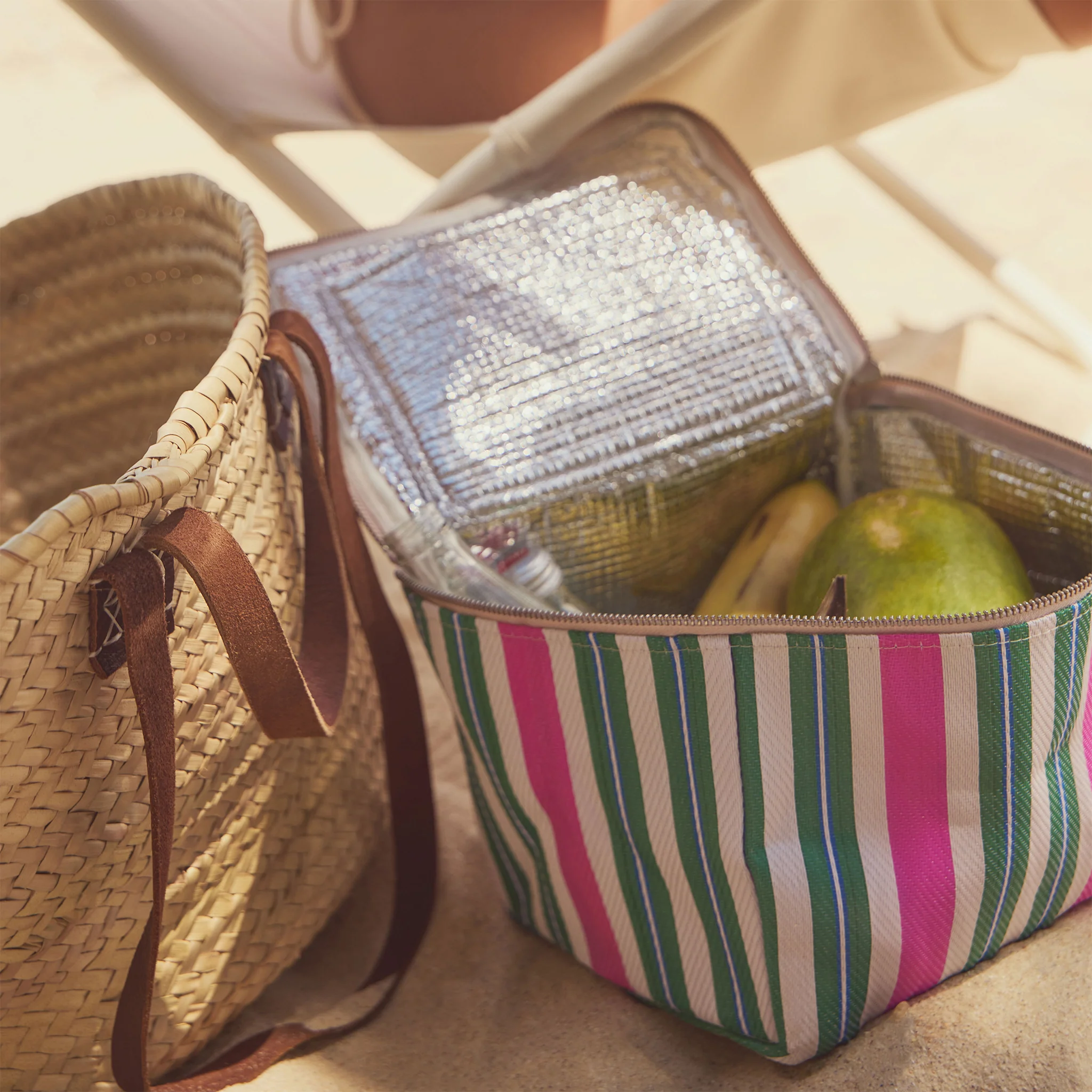 Cooler Lunch Bag - Seagrass Green Multi - Image 3