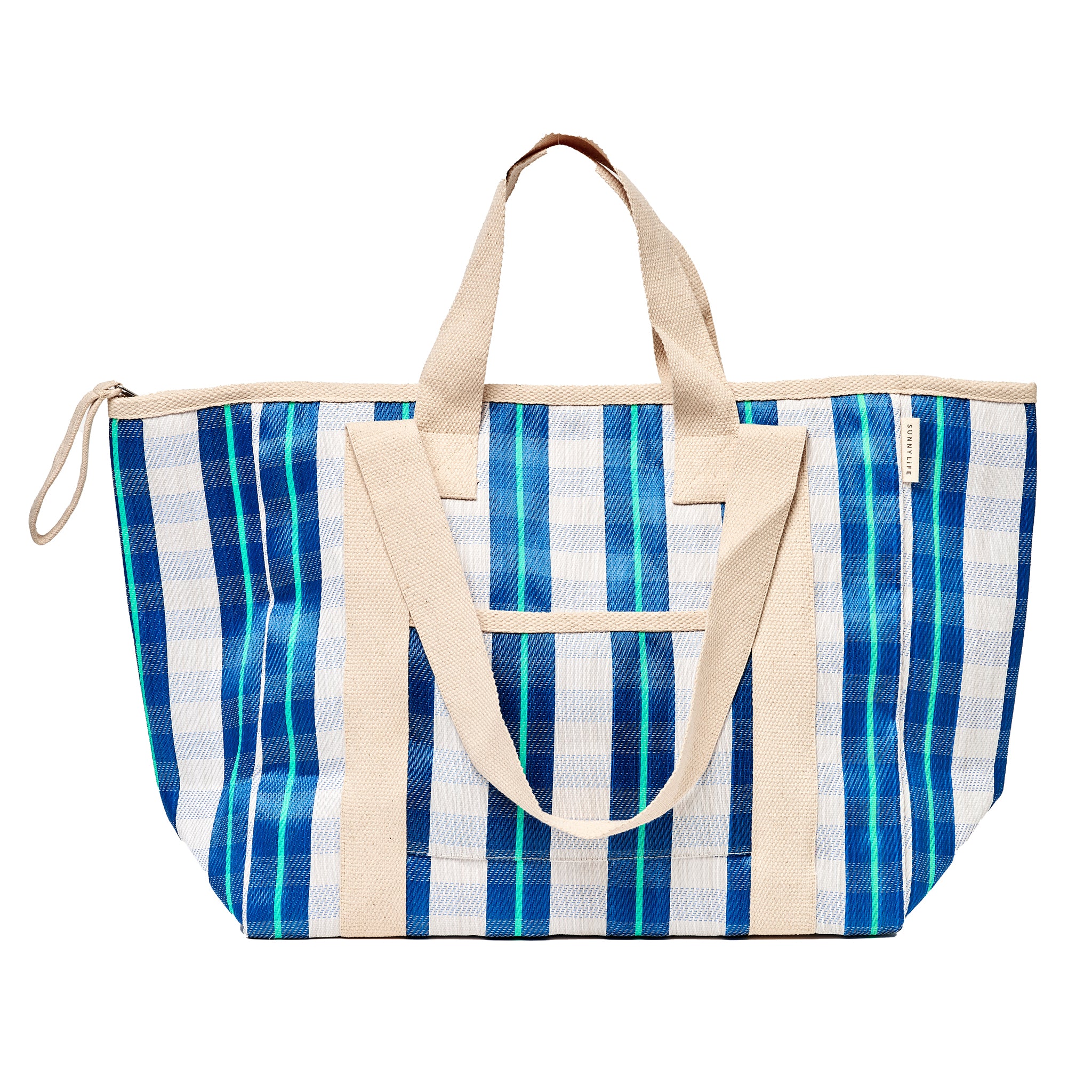 Cooler Tote - La Mer Blue Neon - Image 6