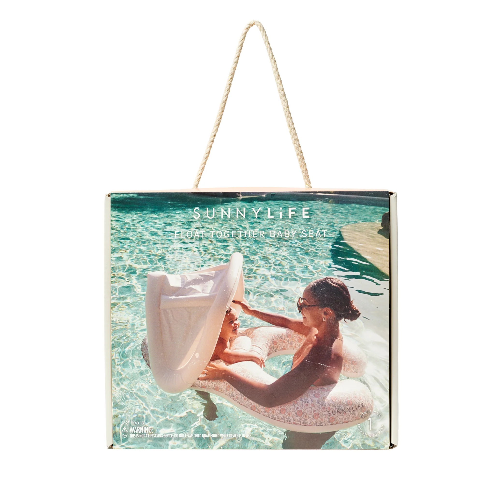 Float Together Baby Seat - Into the Garden Ditsy Floral - Image 5