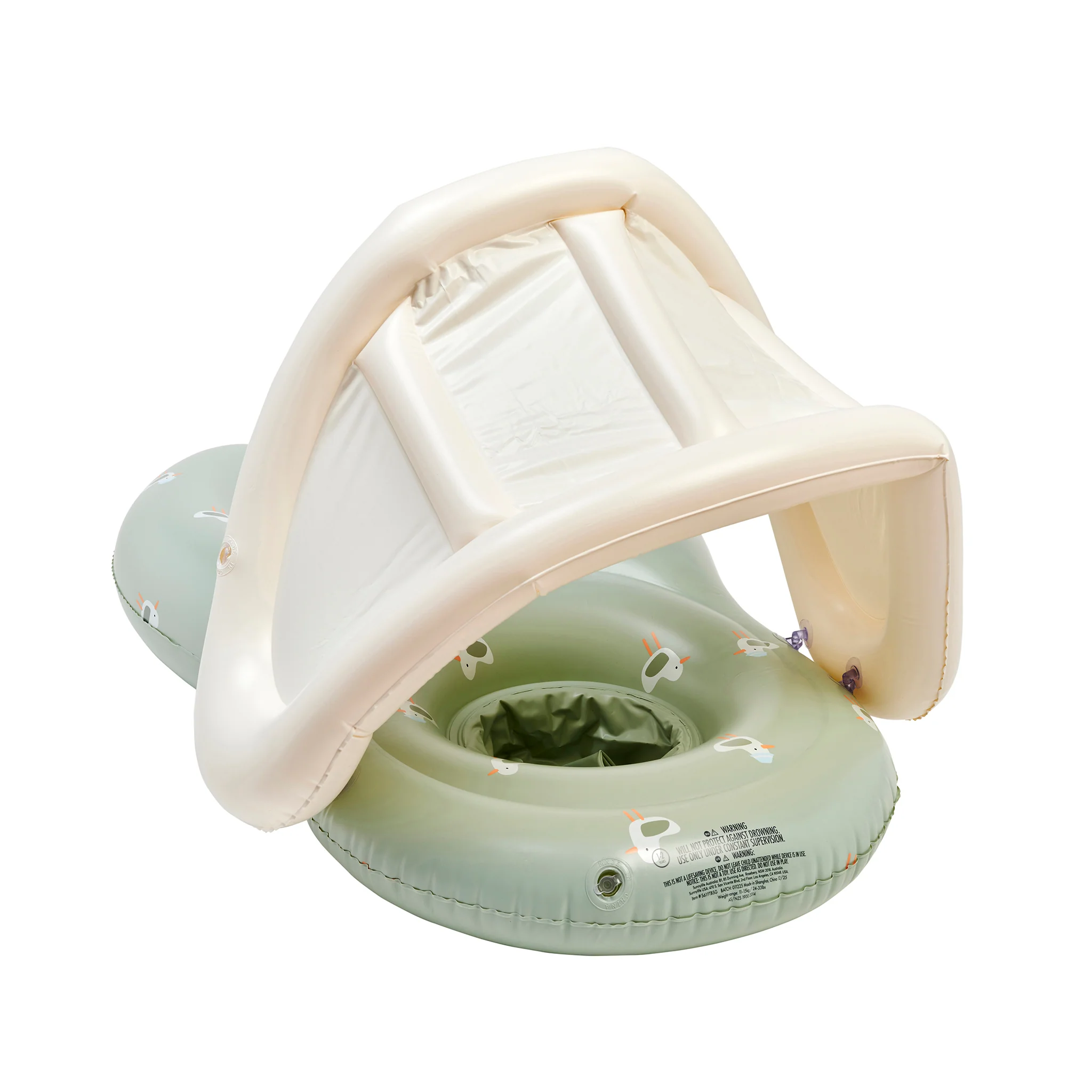 Float Together Baby Seat - Sammy the Seagull Green - Image 5