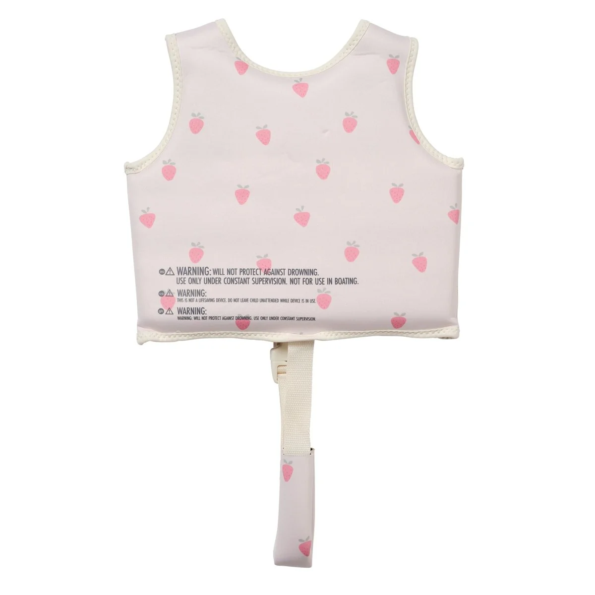 Kids Swim Vest 1-2 - Strawberry Sunshine Pink - Image 3