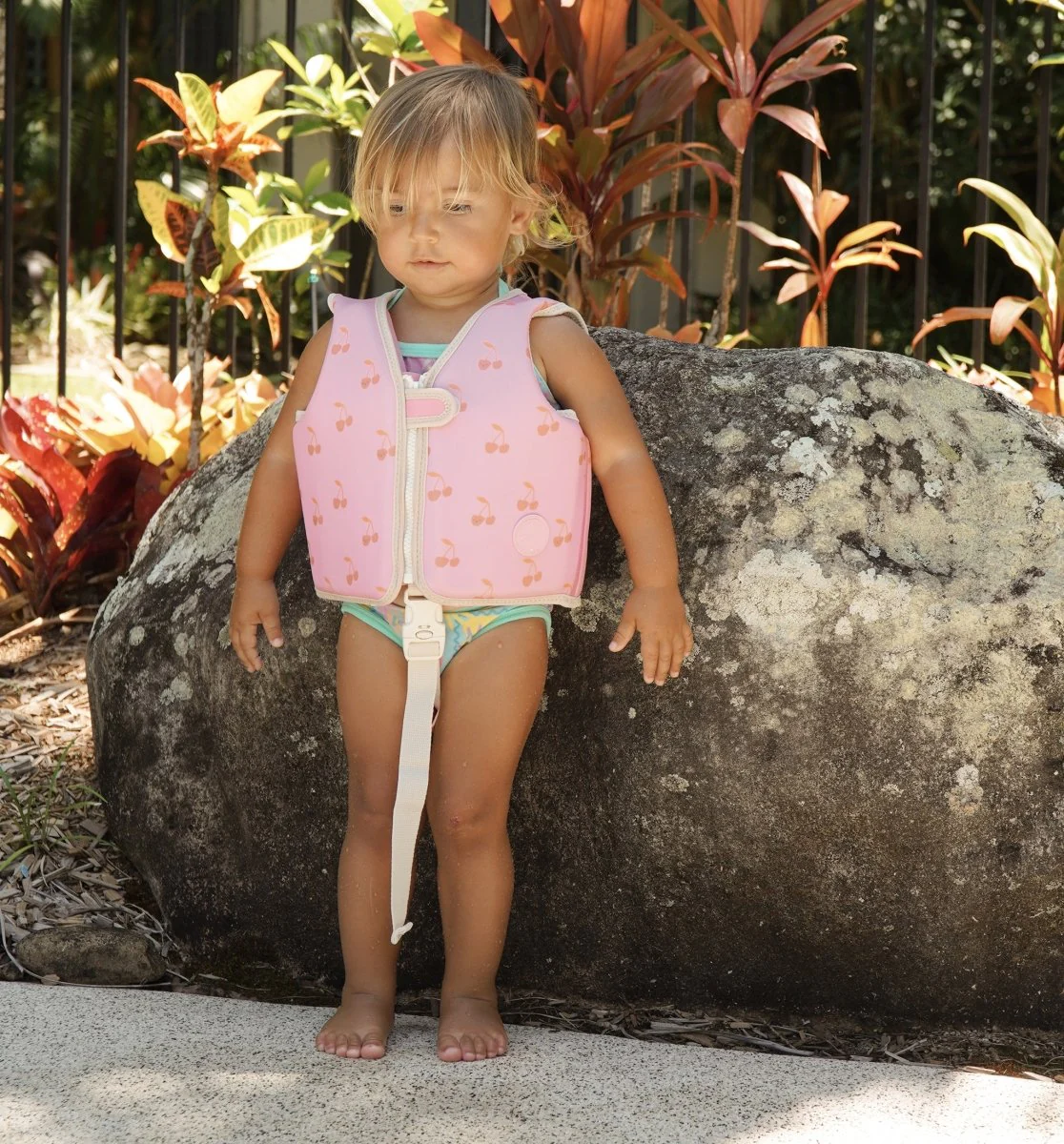 Kids Swim Vest 2-3 - Cotton Candy Pink - Image 5