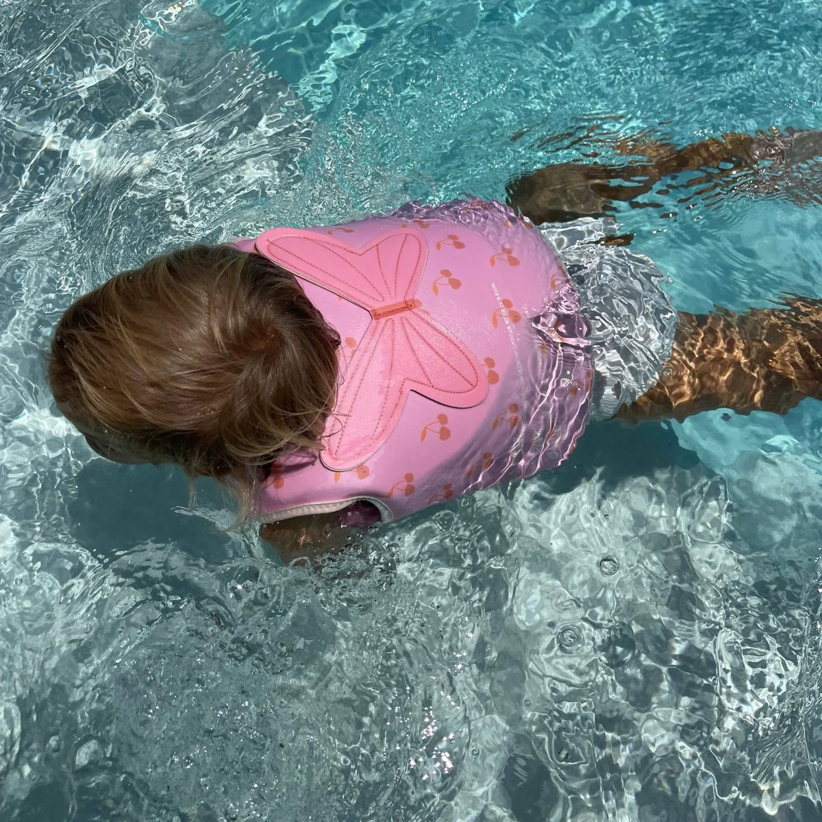 Kids Swim Vest 3-6 - Cotton Candy Pink - Image 3