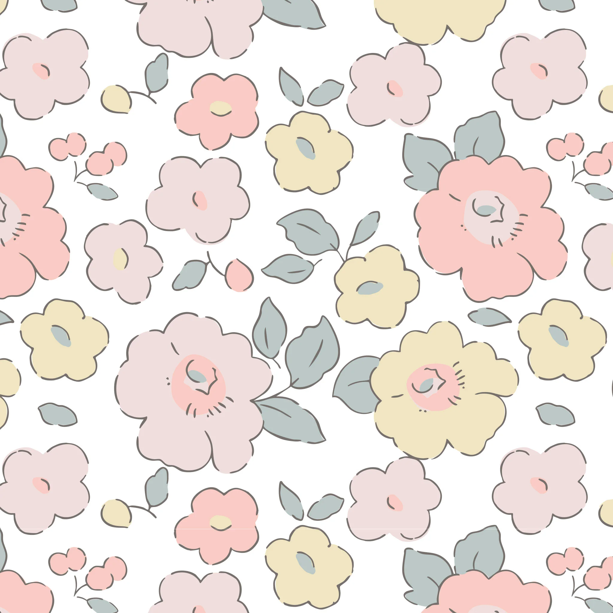 Float Together Baby Seat - Into the Garden Ditsy Floral - Image 7