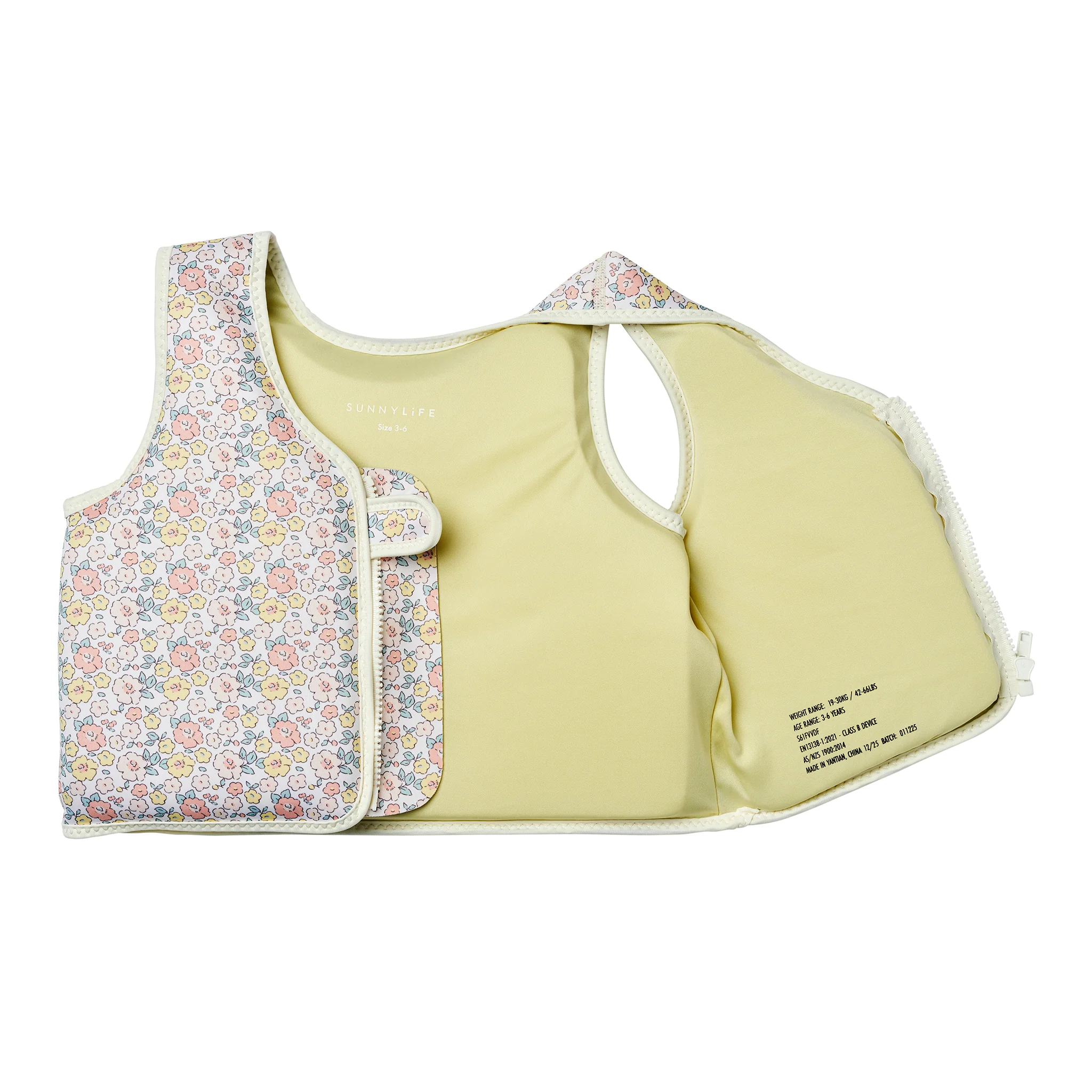 Swim Vest 3-6 - Into the Garden Ditsy Floral - Image 7
