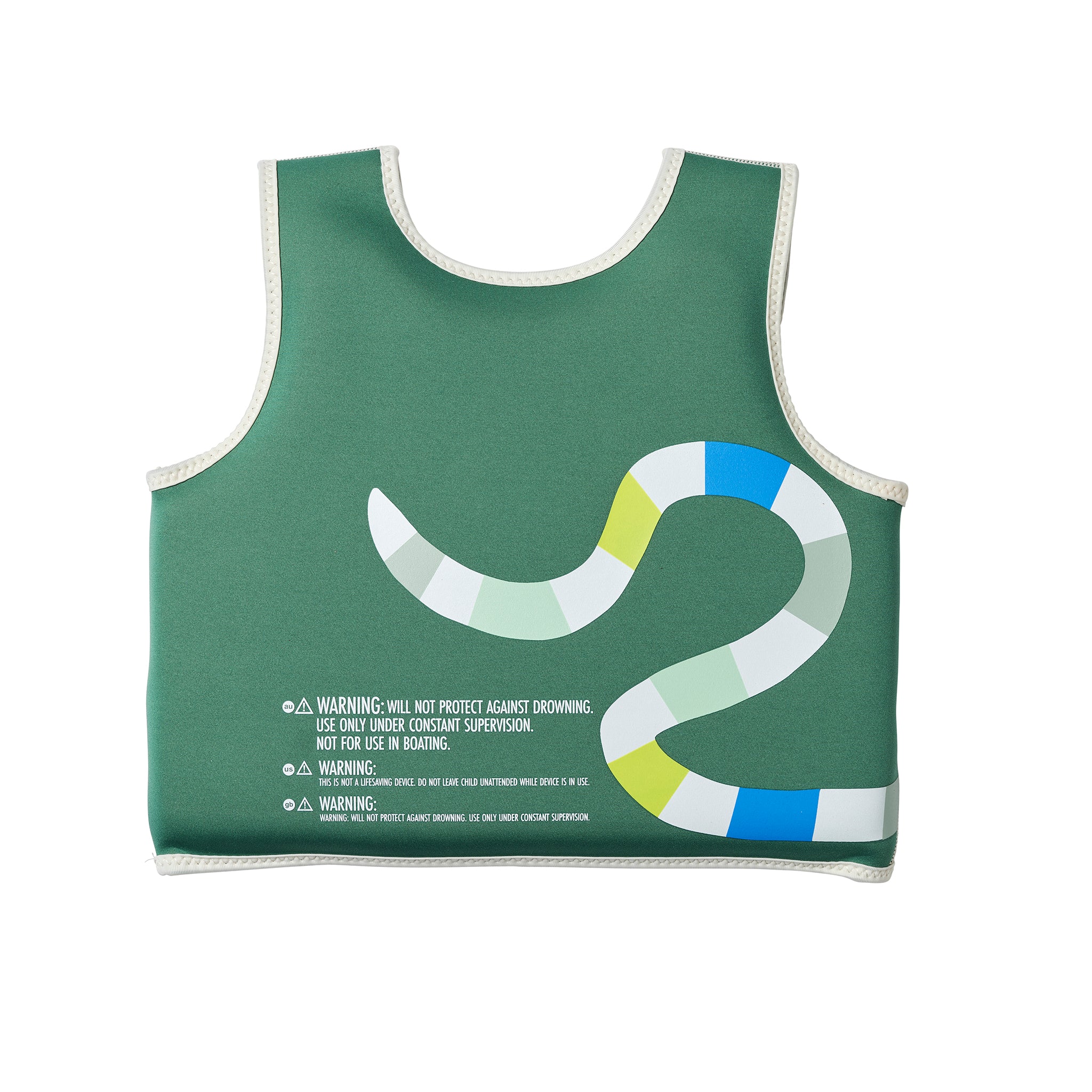 Kids Swim Vest 3-6 - Into the Jungle Green - Image 8