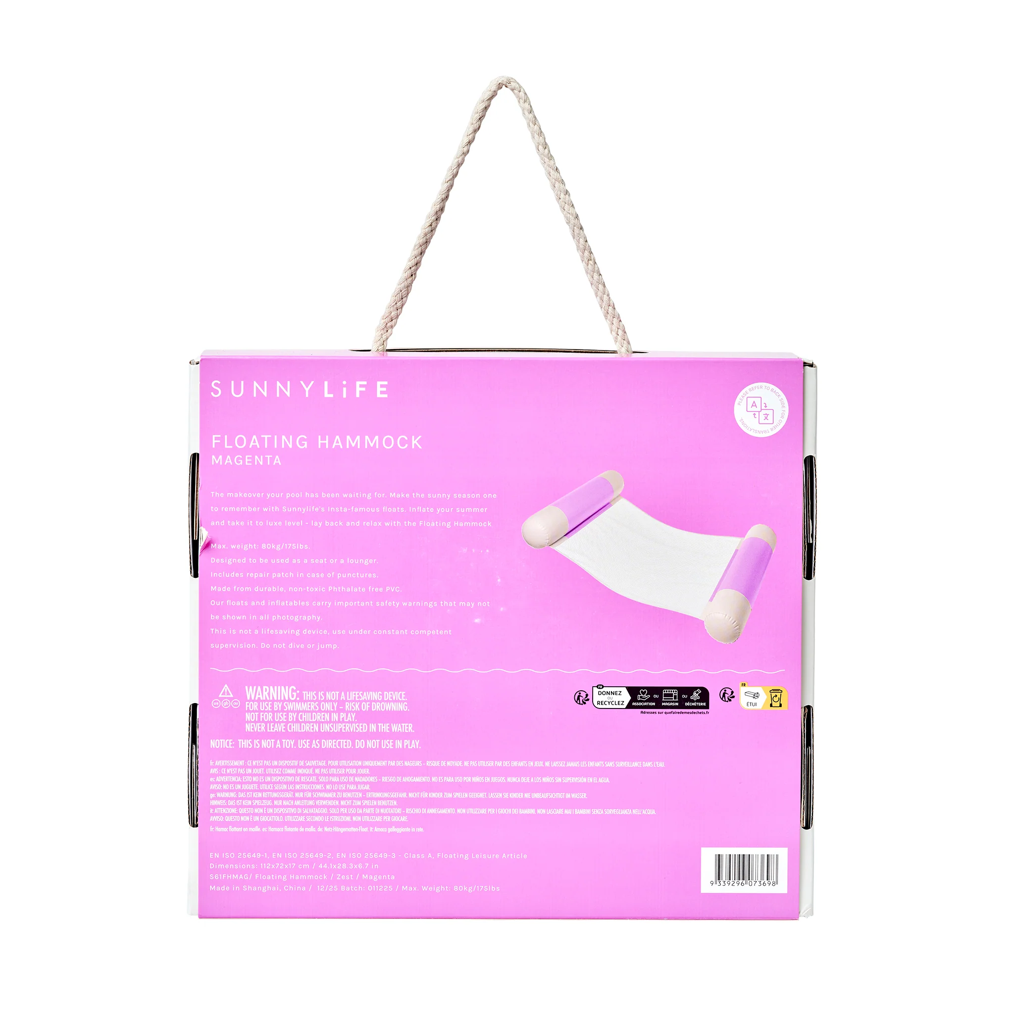 Floating Hammock - Magenta - Image 8