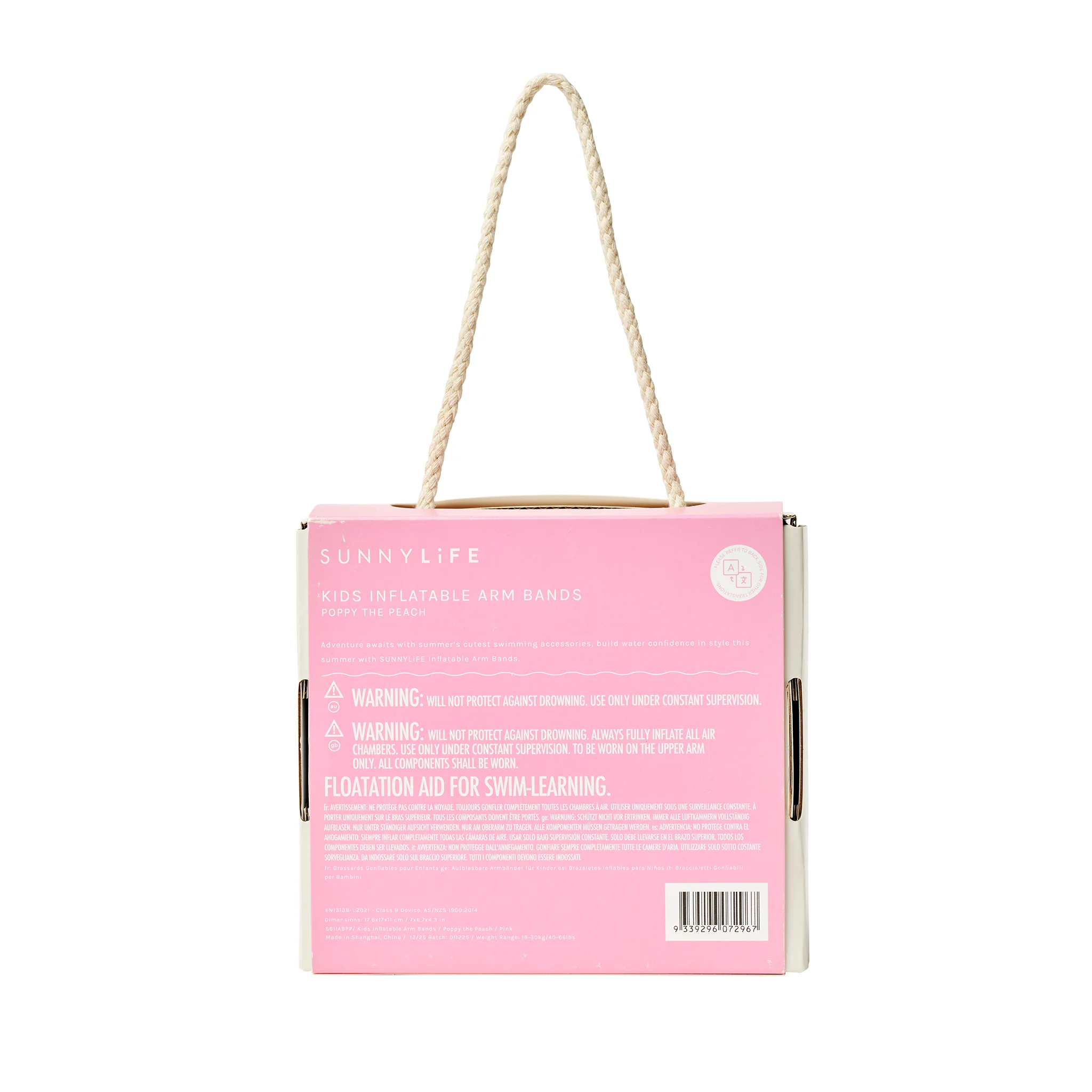 Inflatable Arm Bands - Poppy the Peach Pink - Image 10