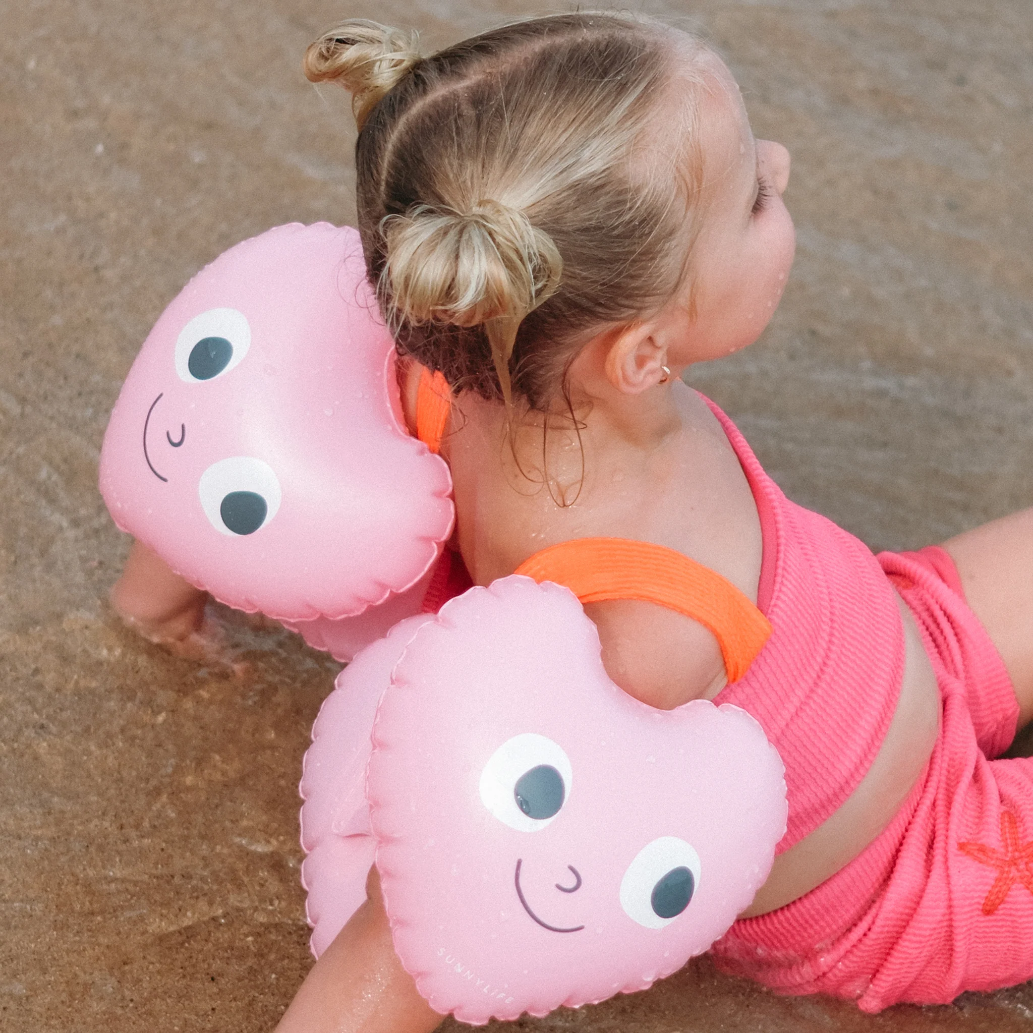 Inflatable Arm Bands - Poppy the Peach Pink - Image 6
