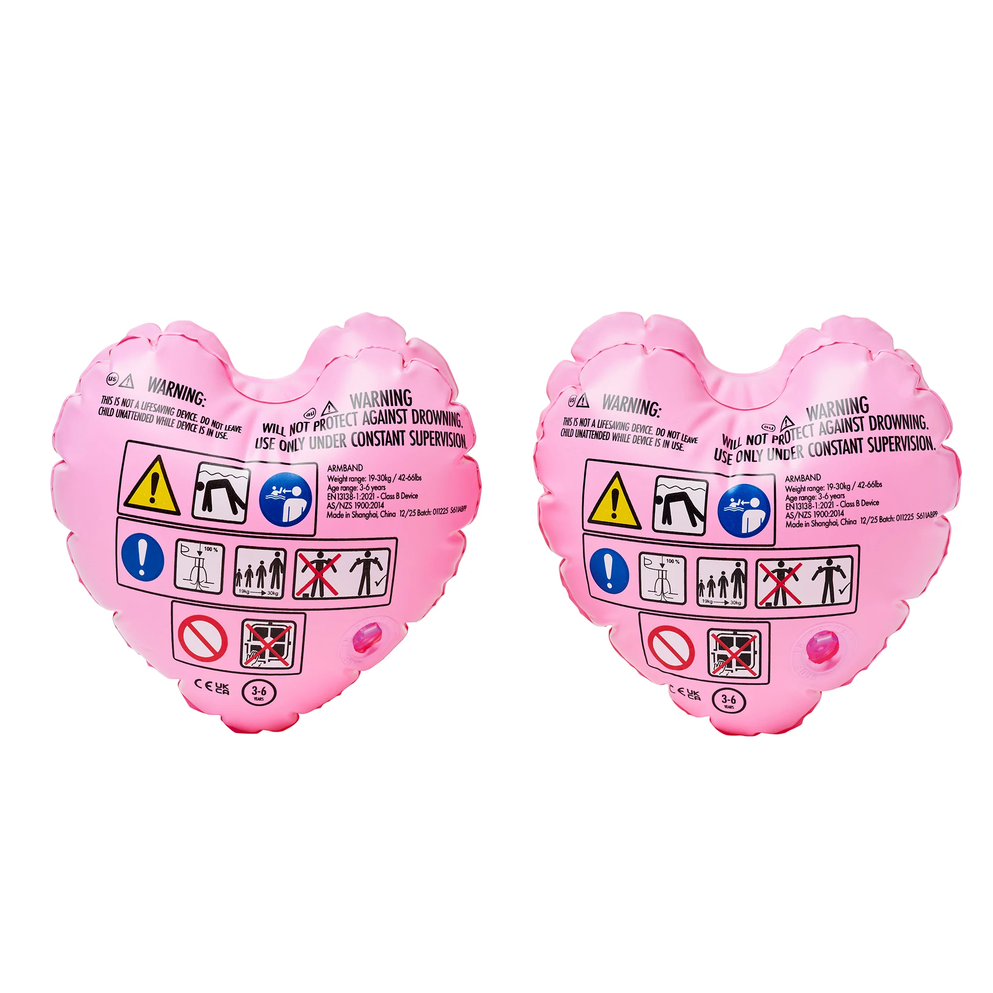 Inflatable Arm Bands - Poppy the Peach Pink - Image 8