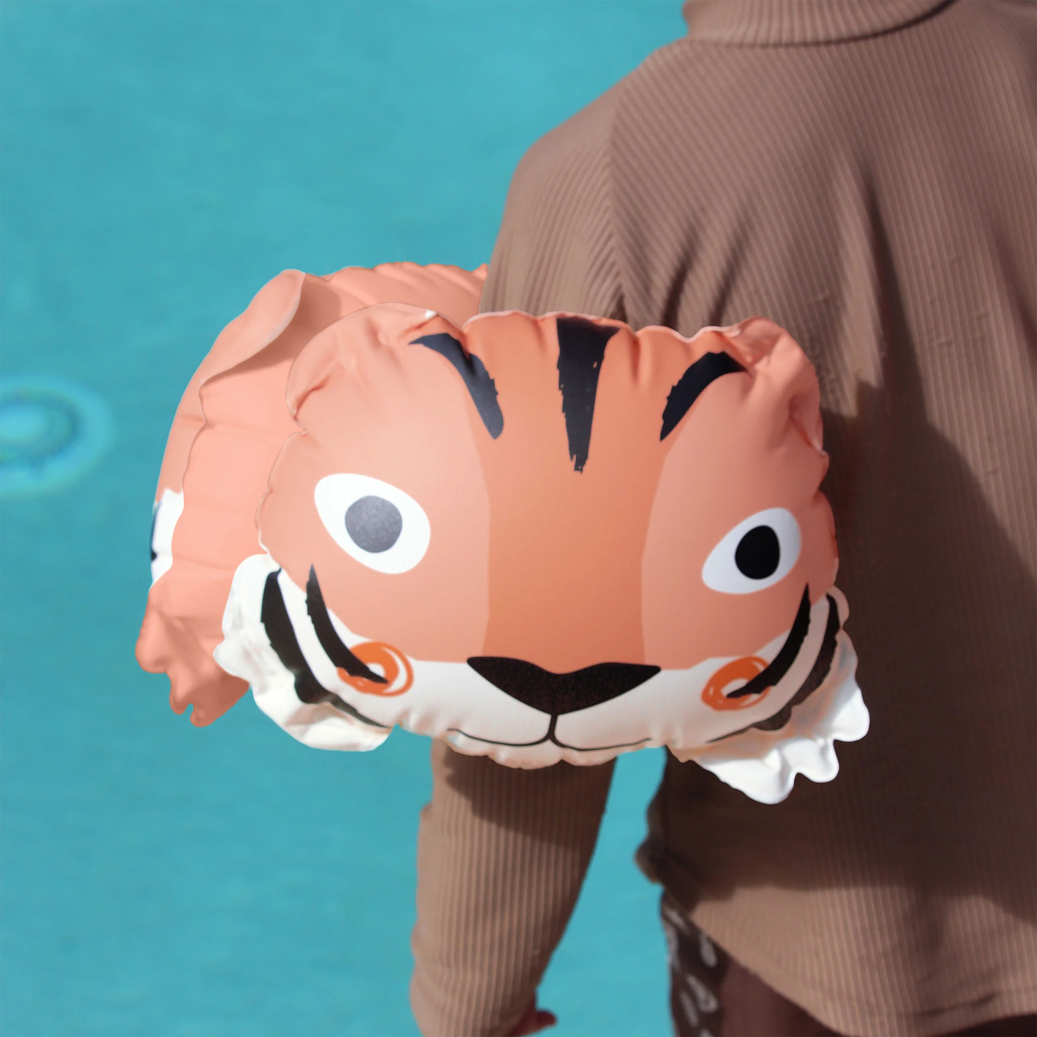 Inflatable Arm Band - Tino the Tiger Clay - Image 3