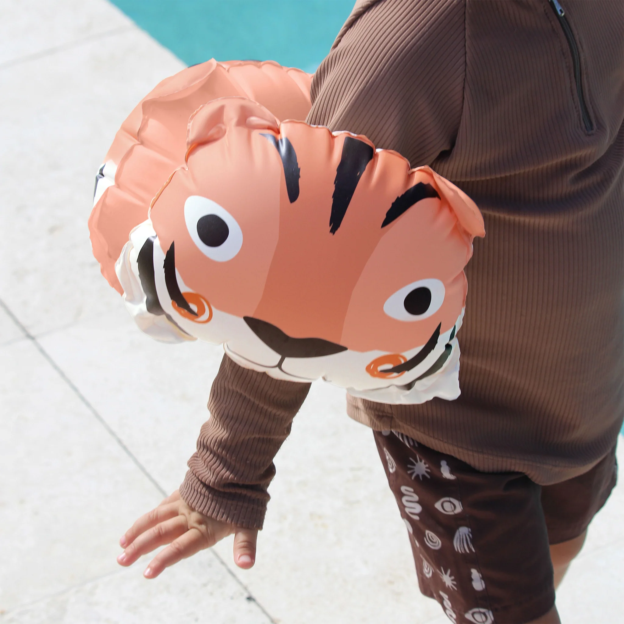 Inflatable Arm Band - Tino the Tiger Clay - Image 4