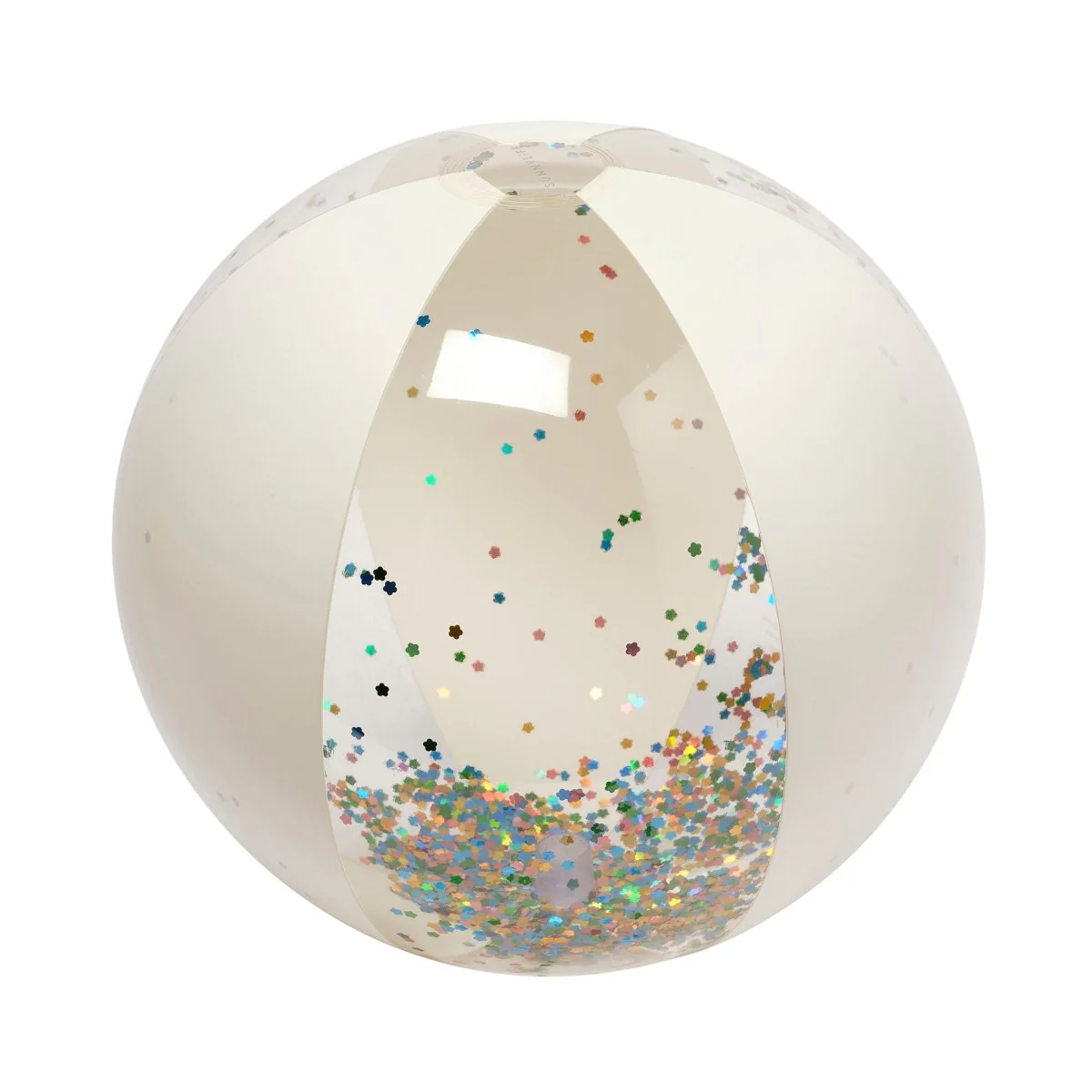 Inflatable Beach Ball - Cotton Candy Glitter - Image 8