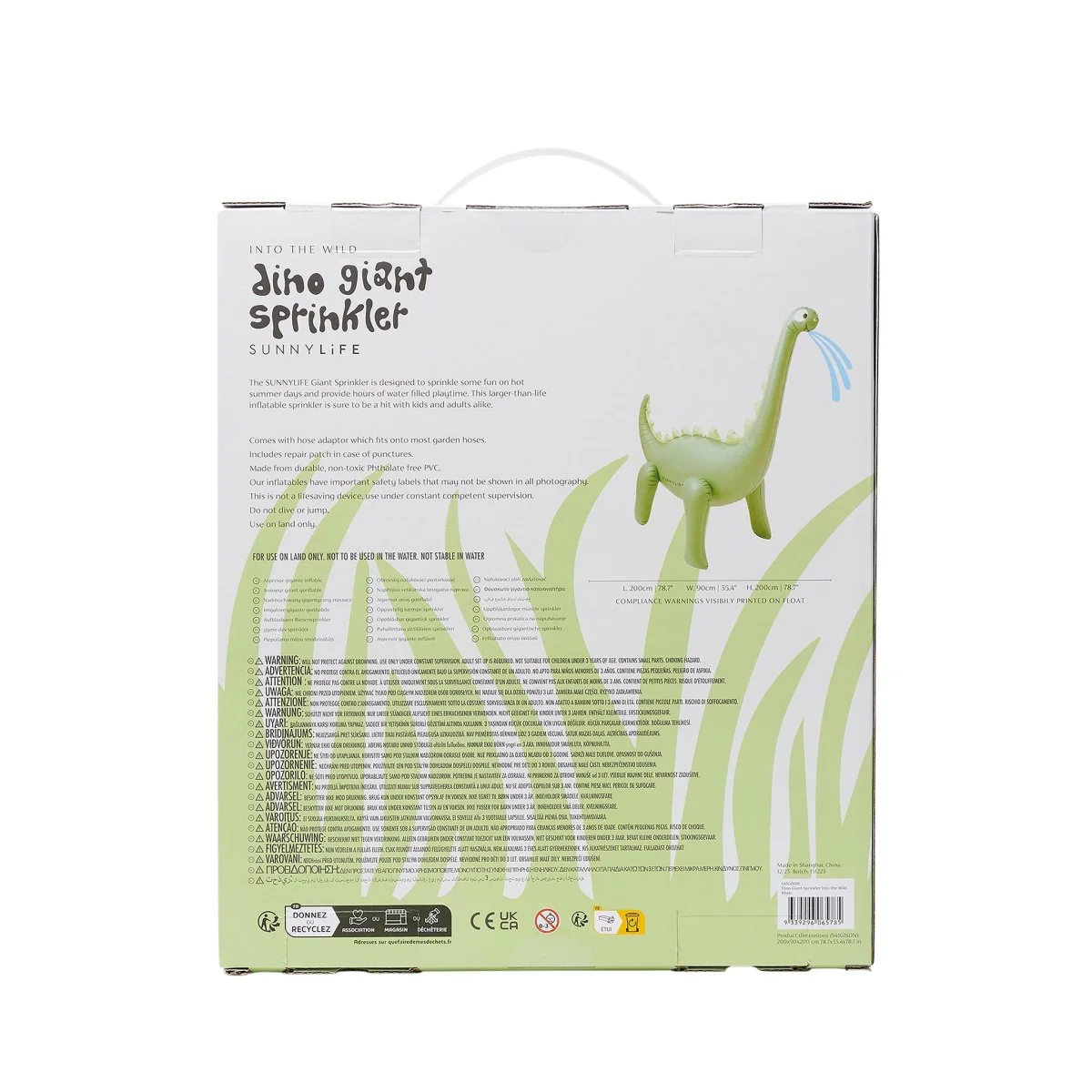 Inflatable Giant Sprinkler - Green - Image 11