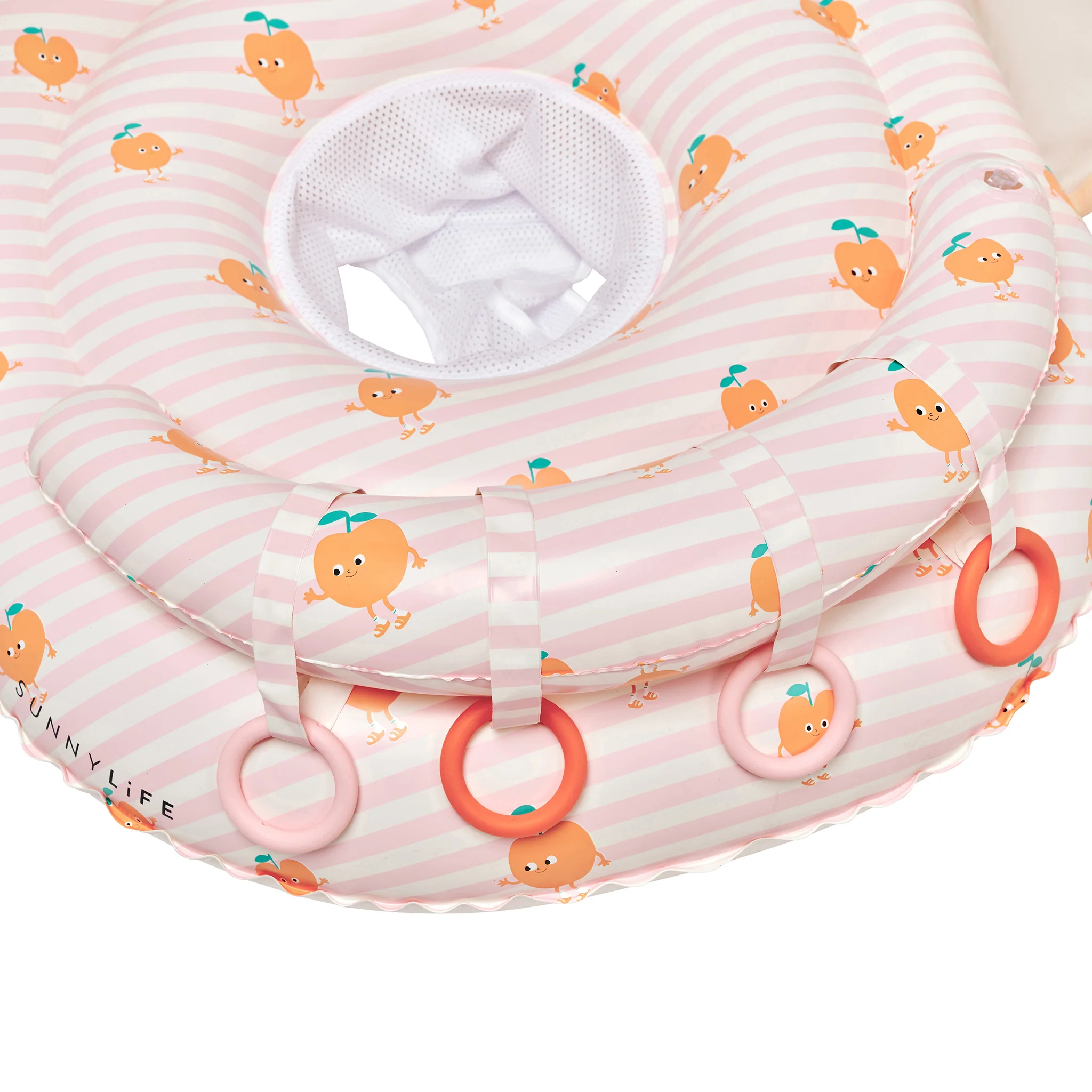 Interactive Baby Float - Poppy the Peach Pink Stripe - Image 5