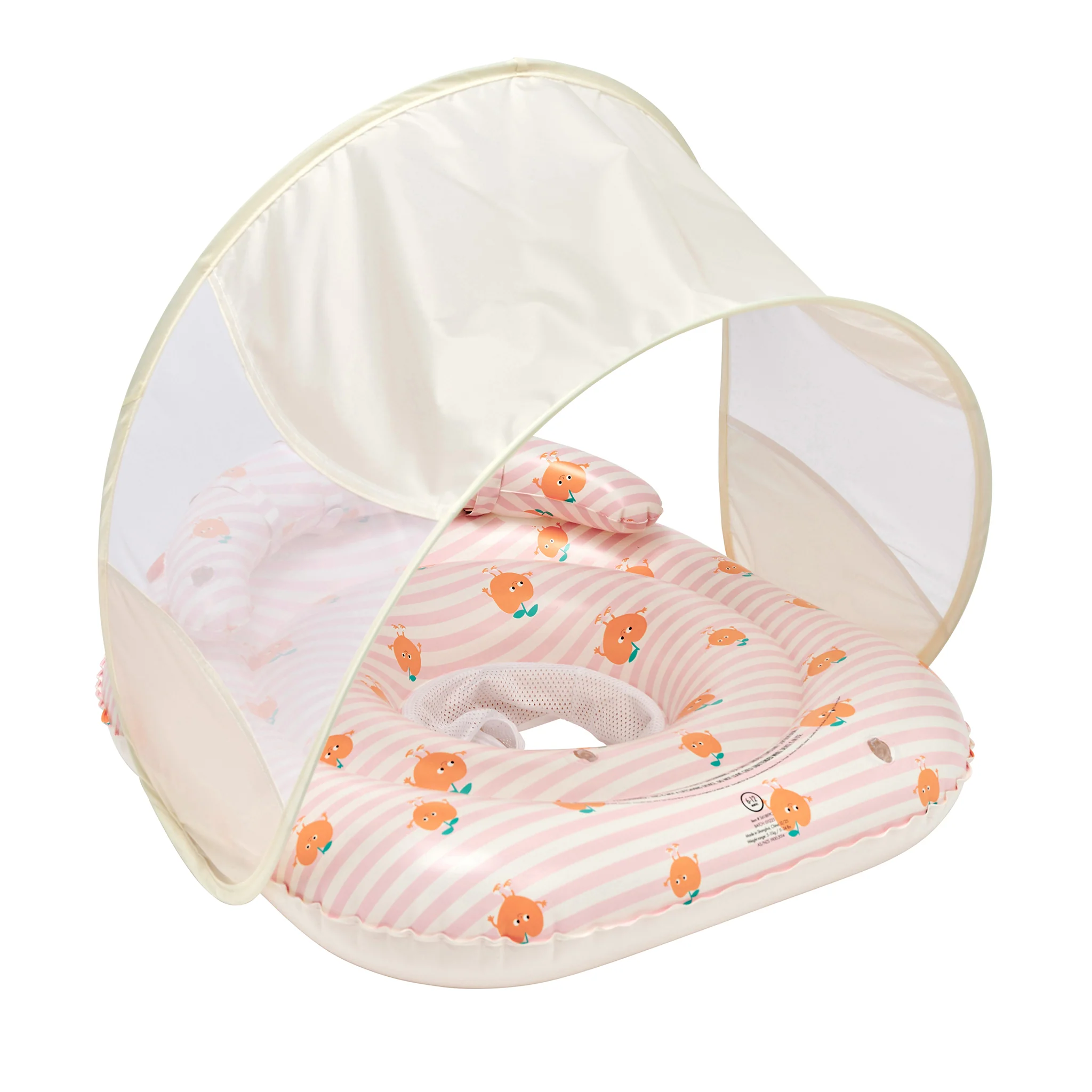 Interactive Baby Float - Poppy the Peach Pink Stripe - Image 6