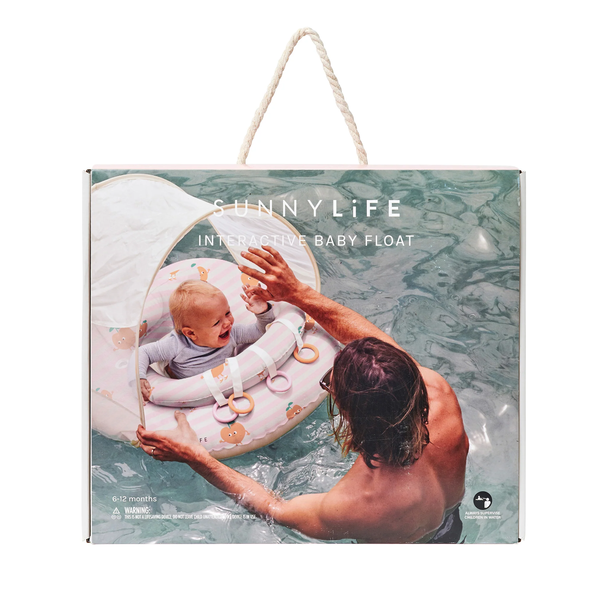 Interactive Baby Float - Poppy the Peach Pink Stripe - Image 9