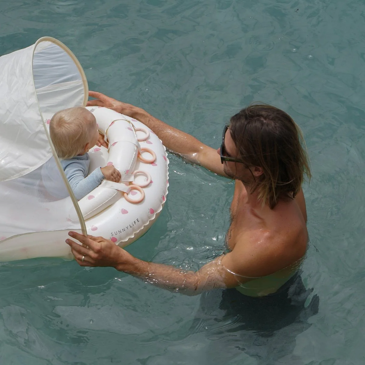 Interactive Baby Float - Strawberry Sunshine Pink - Image 4