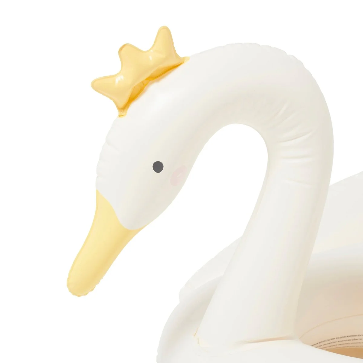 Kids Tube Pool Ring - Princess Swan Cream - Image 6