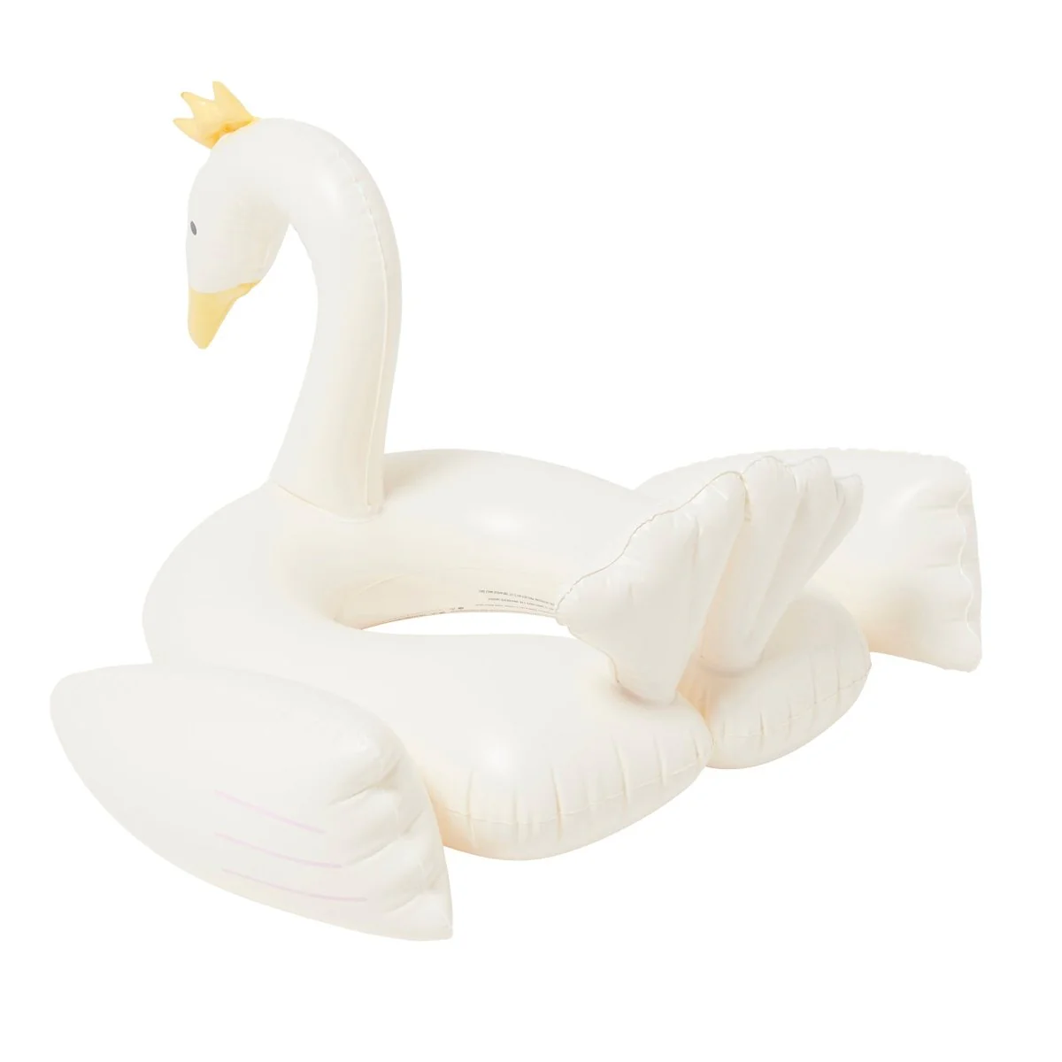 Kids Tube Pool Ring - Princess Swan Cream - Image 7