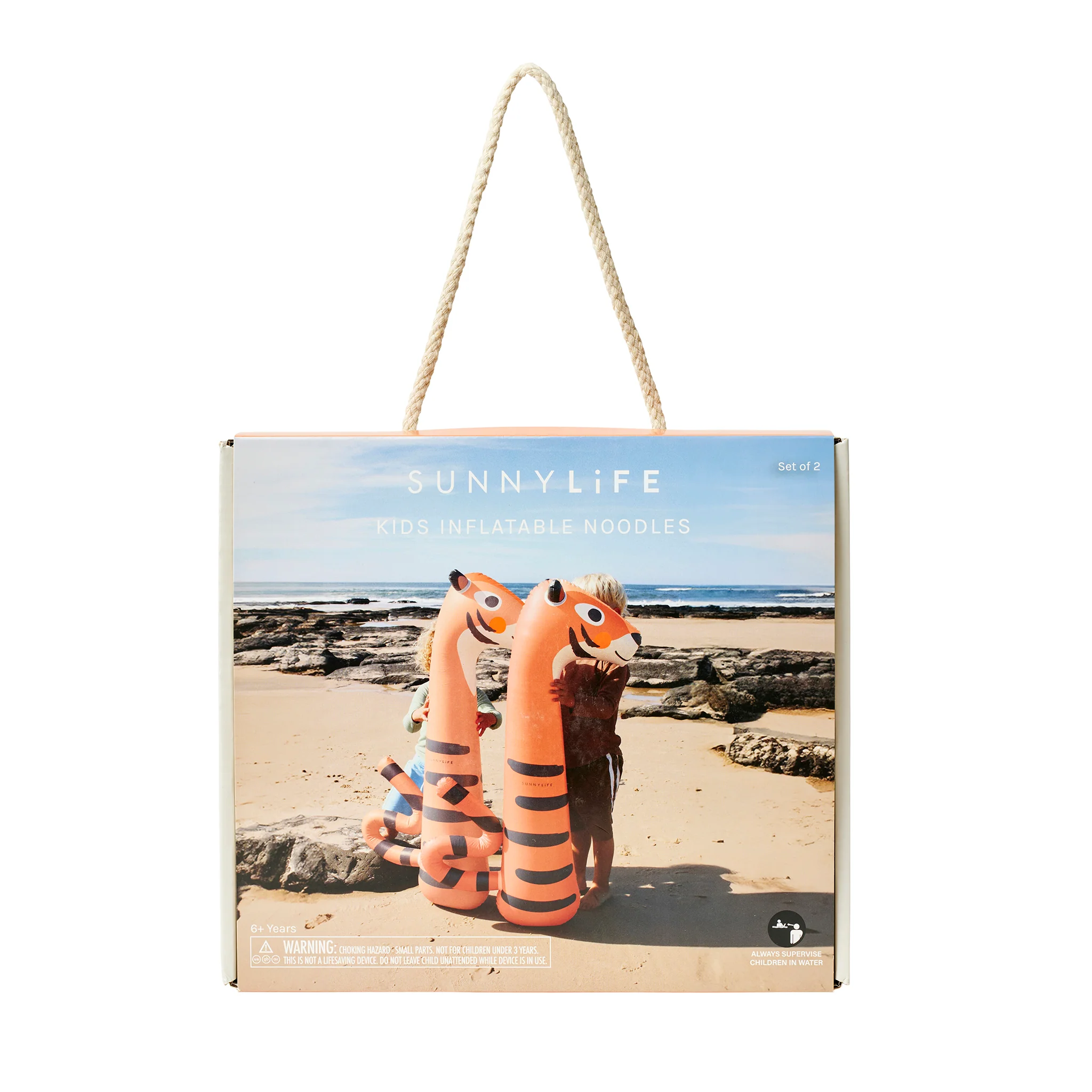 Kids Inflatable Noodle - Tino the Tiger Clay - Image 12