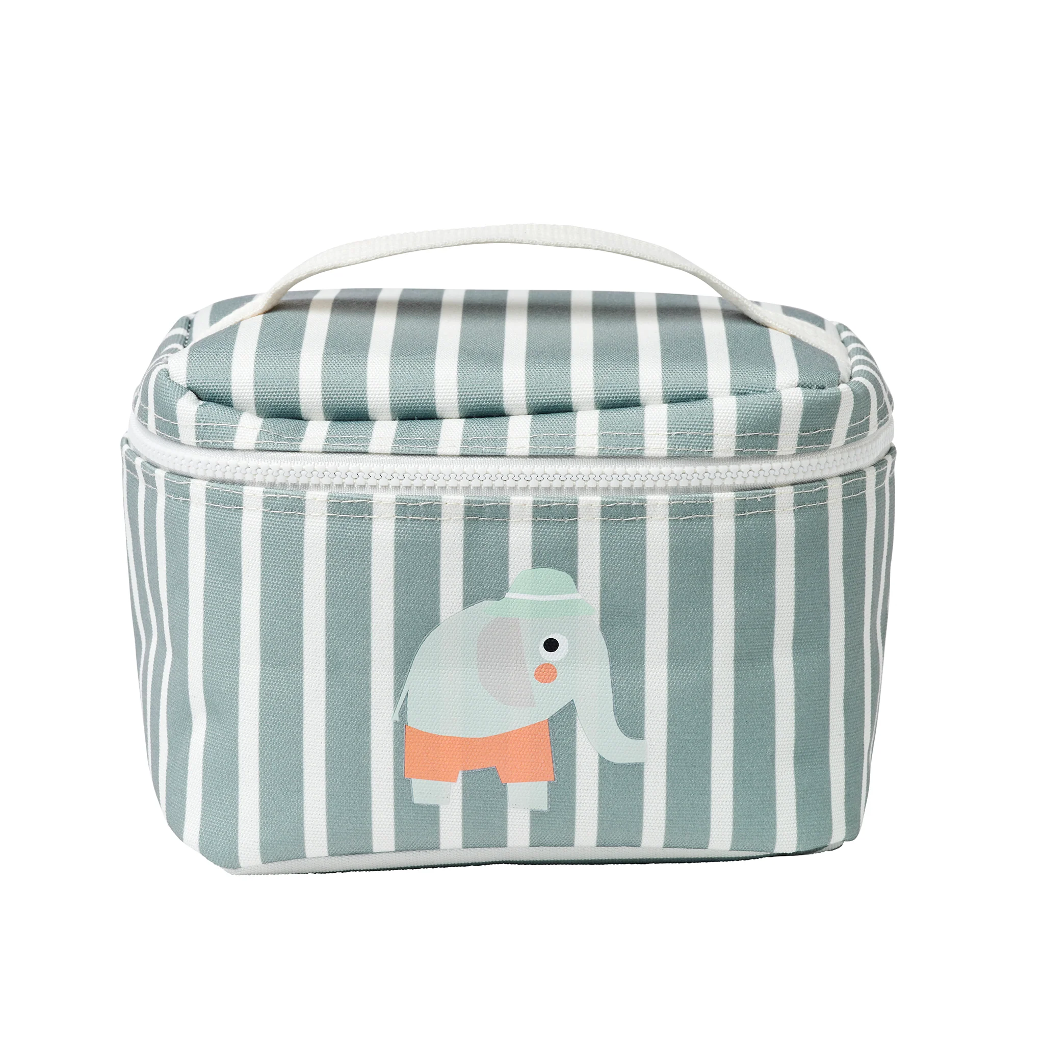 Kids Lunch Bag - Eli the Elephant Green - Image 5