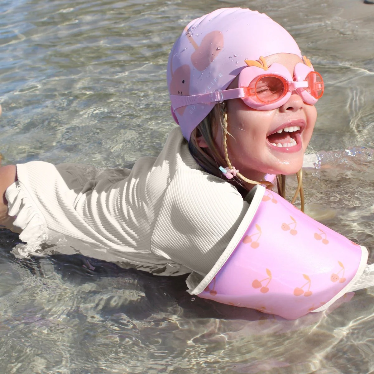 Kids Floaties - Cotton Candy Pink - Image 4