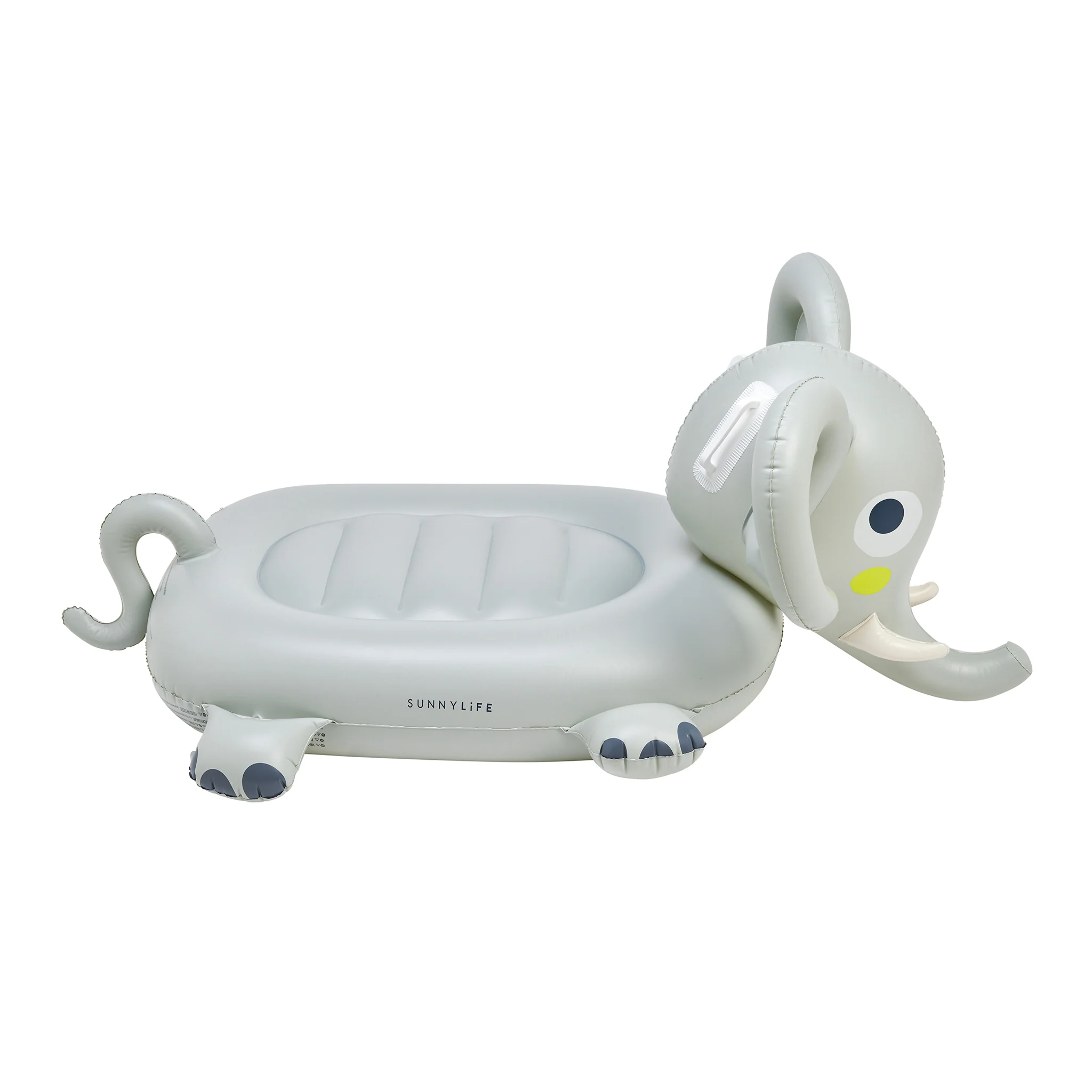 Kids Ride-On Float - Eli the Elephant Grey - Image 7