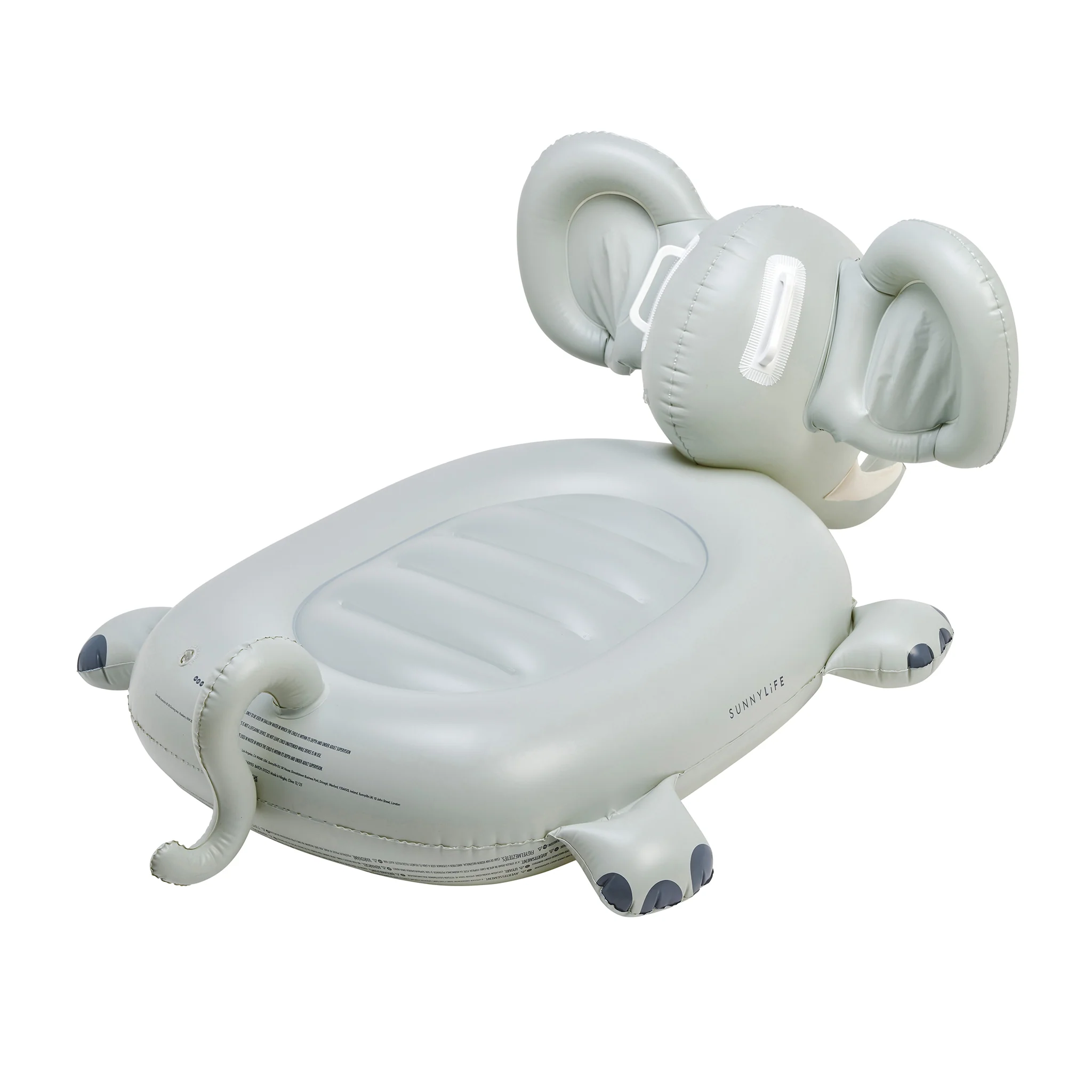 Kids Ride-On Float - Eli the Elephant Grey - Image 8
