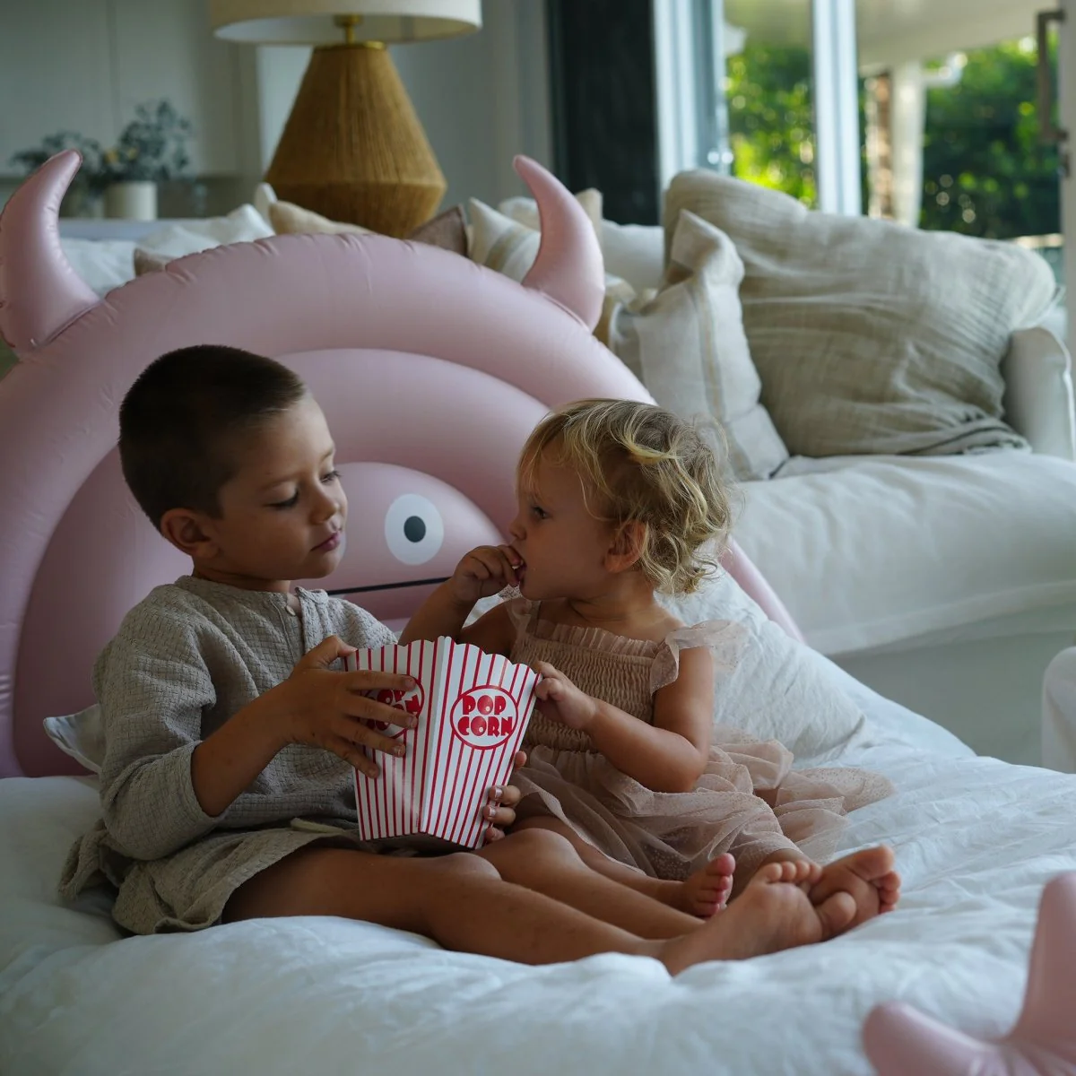 Kids Air Mattress - Monster Pink - Image 6