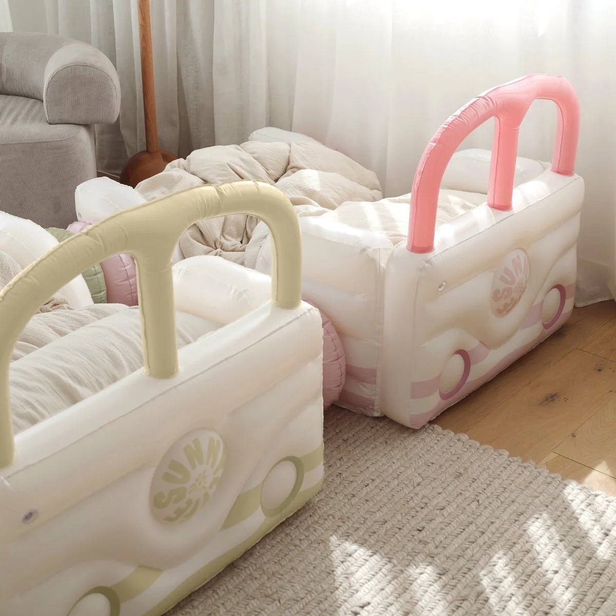 Kids Air Mattress - Summer Van Sand - Image 3
