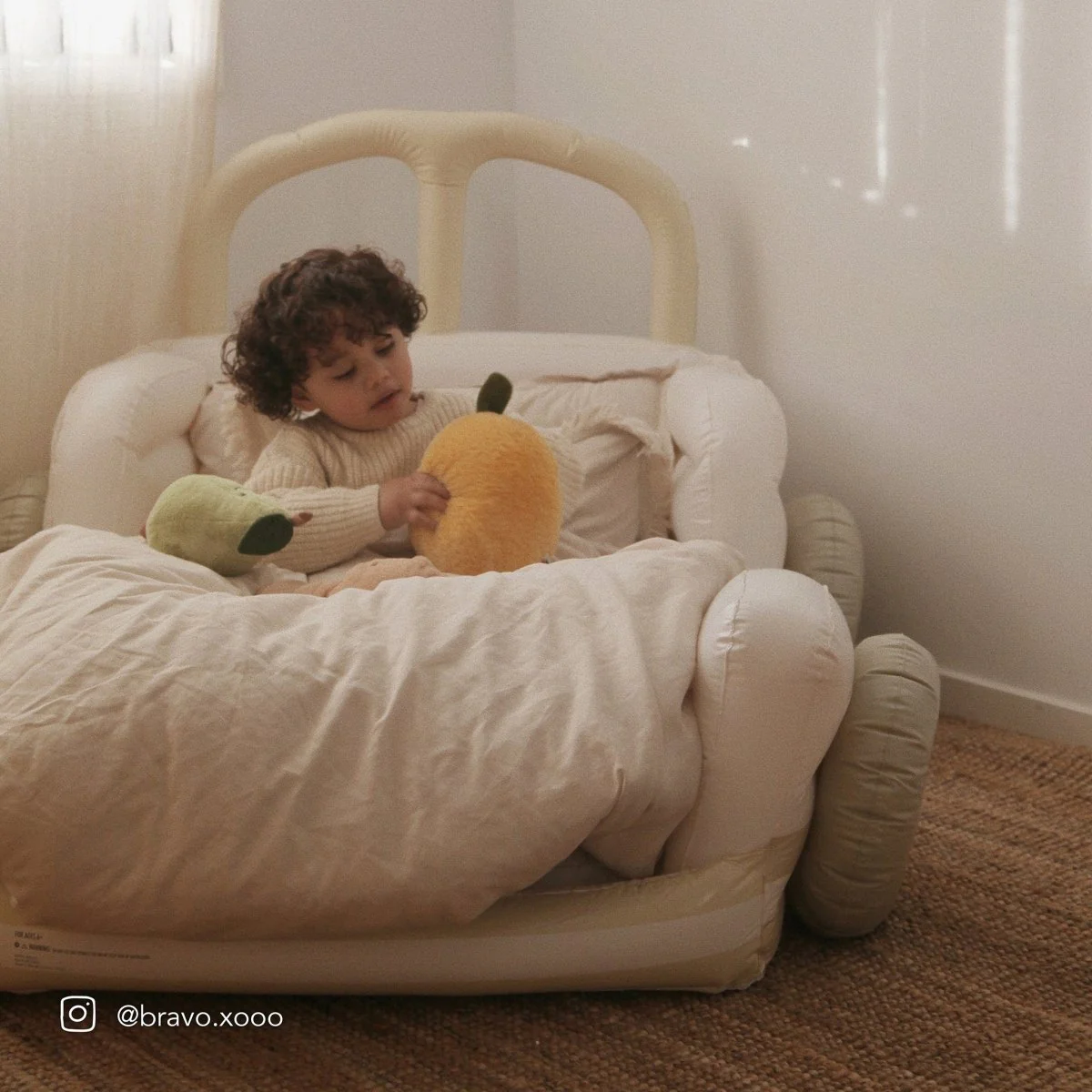 Kids Air Mattress - Summer Van Sand - Image 5