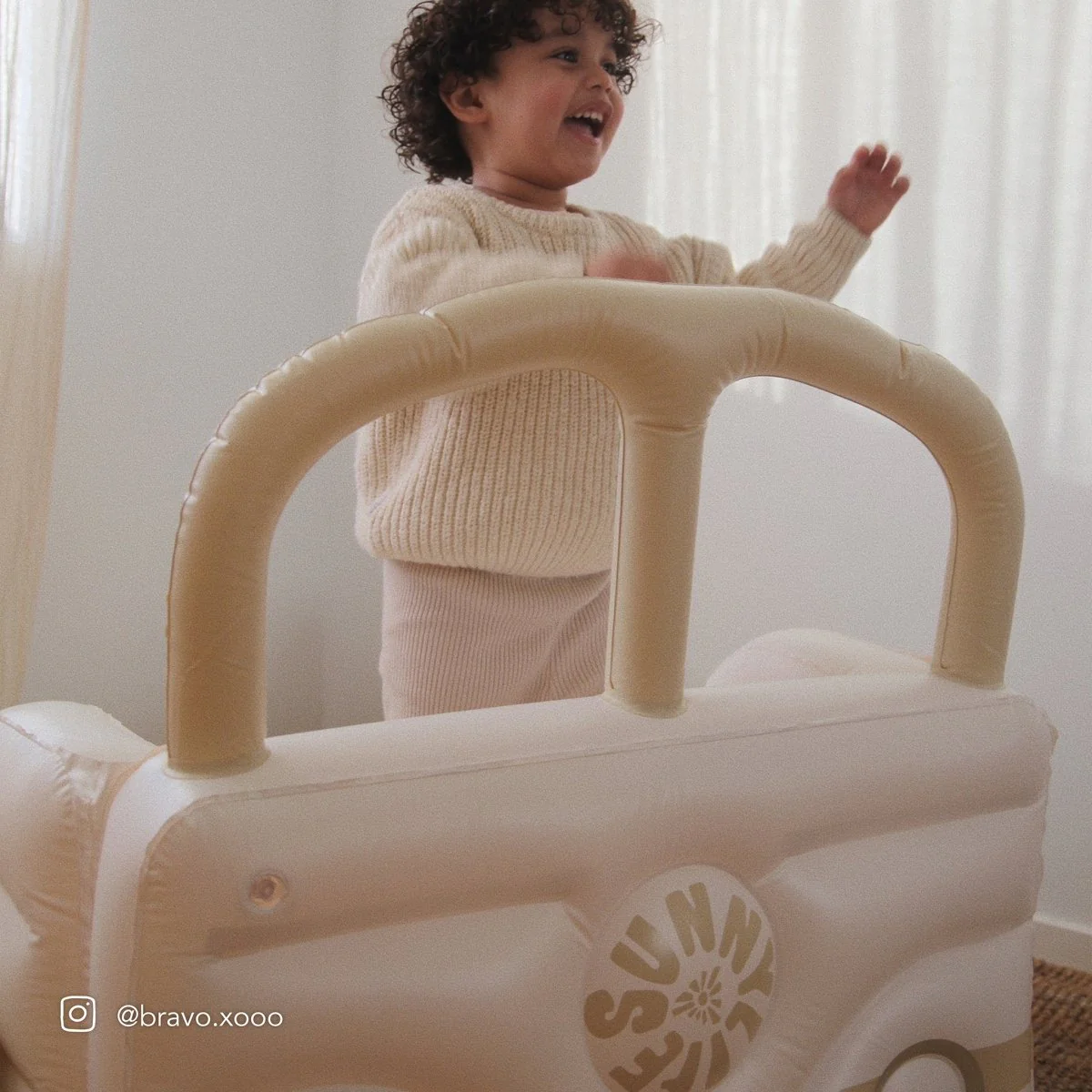Kids Air Mattress - Summer Van Sand - Image 6