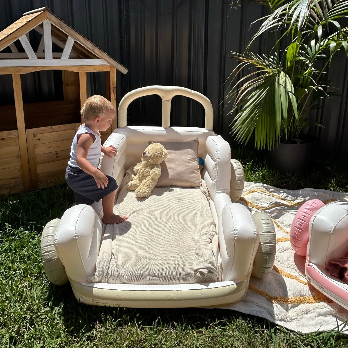 Kids Air Mattress - Summer Van Sand - Image 7