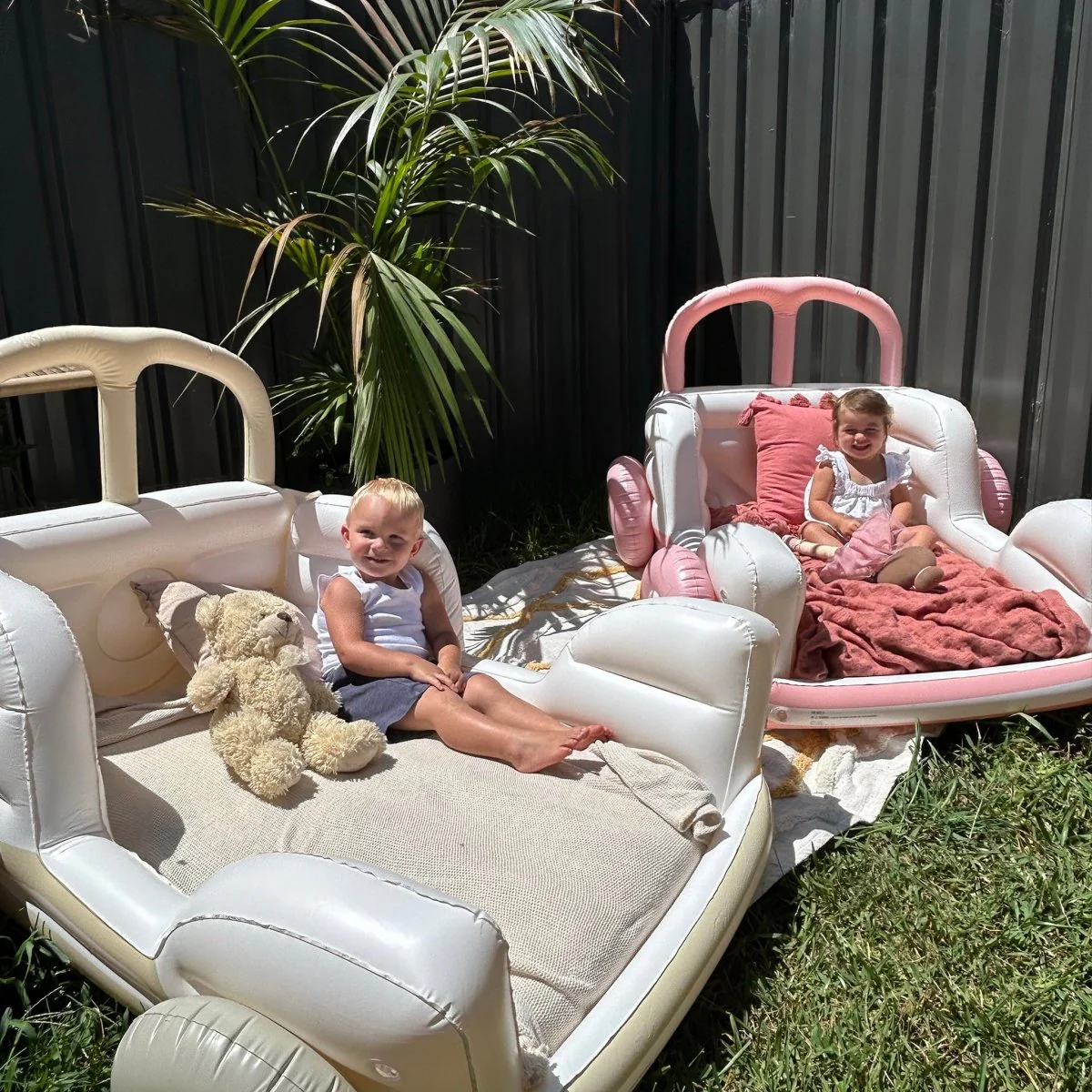 Kids Air Mattress - Summer Van Pink - Image 11