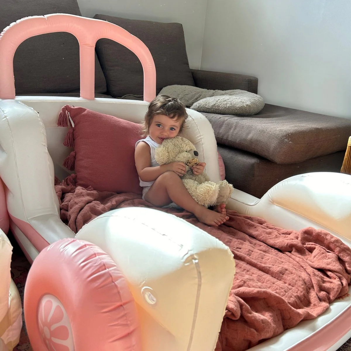 Kids Air Mattress - Summer Van Pink - Image 12